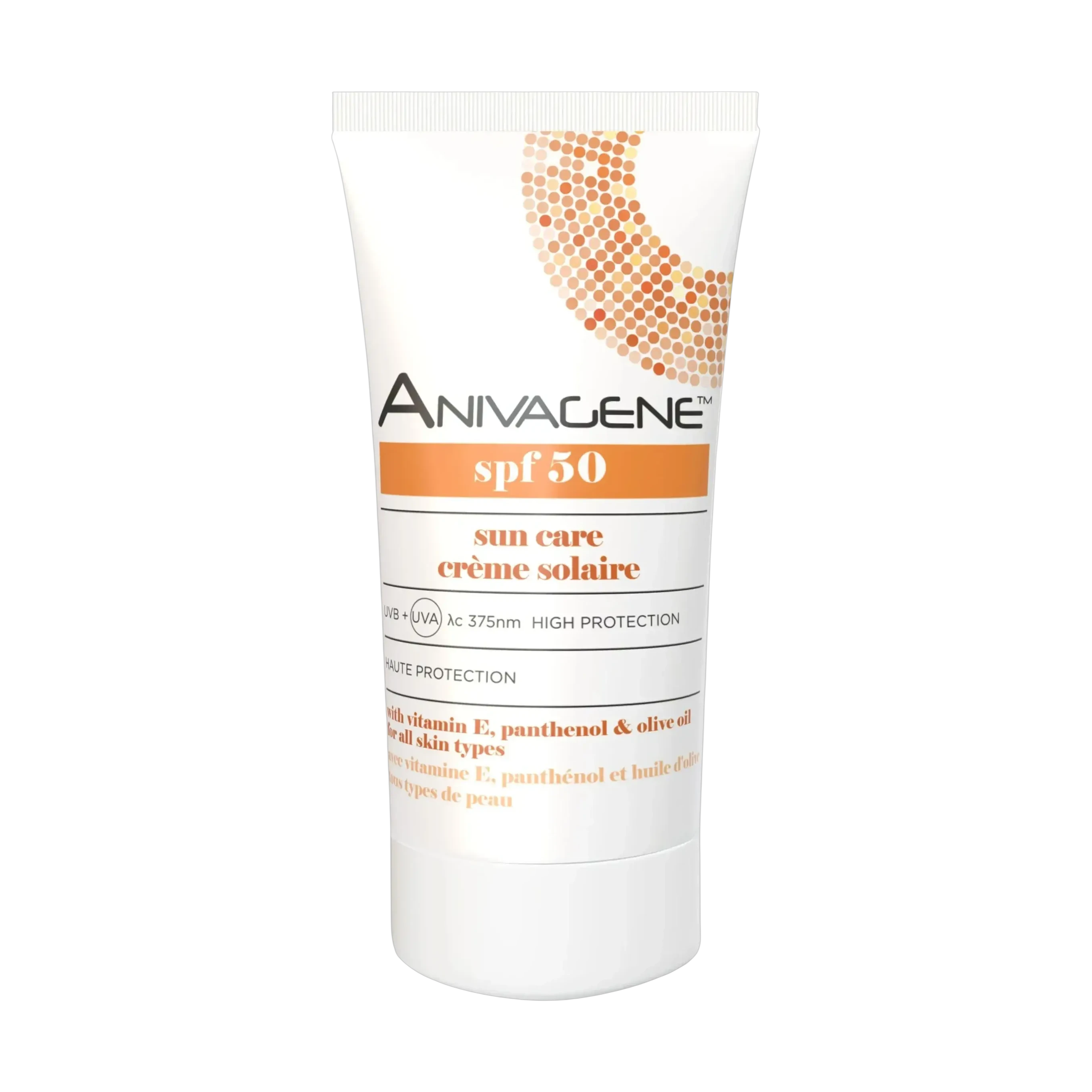 Anivagene sun care SPF 50 sunscreen 50ml