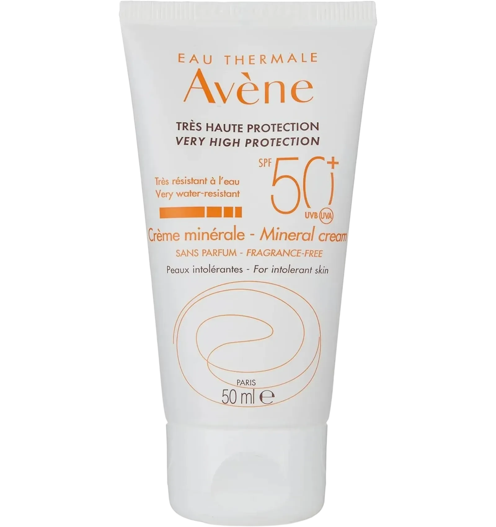 Avene mineral cream very high sun protection SPF50+ 50ml
