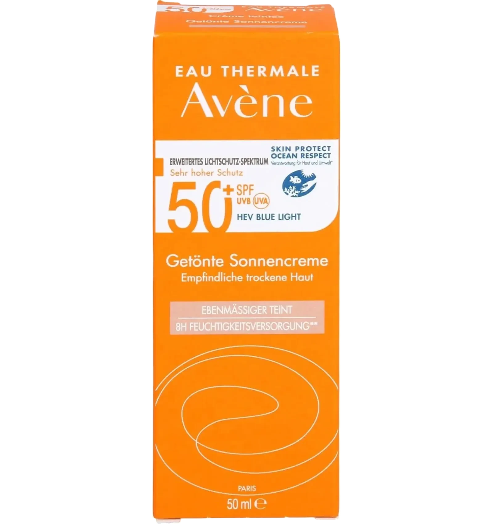 Avene Sun Care SPF 50+ Tinted Cream 50ml coverage
