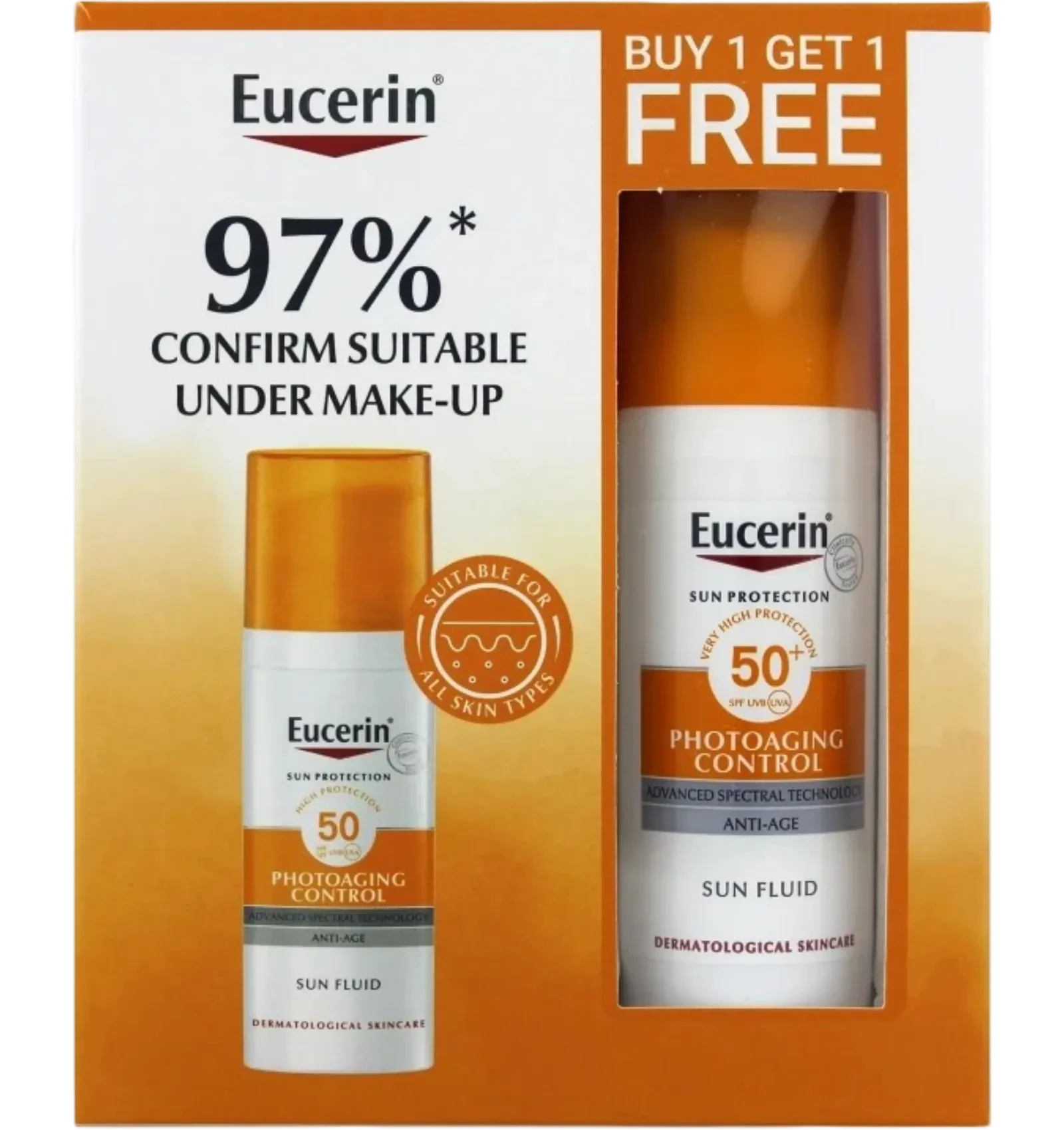 Eucerin age control sun fluid anti-wrinkle SPF 50 ml