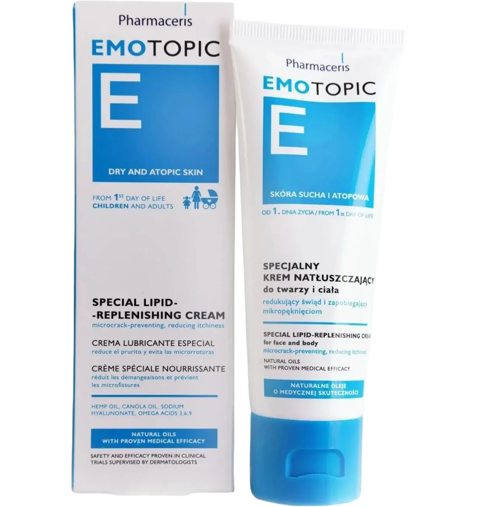 Pharmaceris Emotopic Lipid-Replenishing Cream 75ml tube