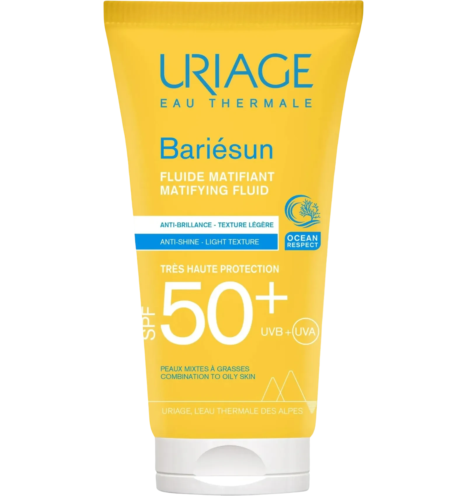 سائل يورياج باريسن المطفي للشمس SPF50 بحجم 50 مل