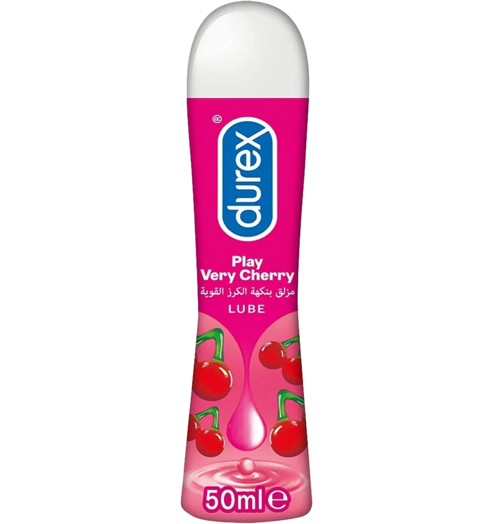 Durex Play Very Cherry intimate lubricant 50ml bottle