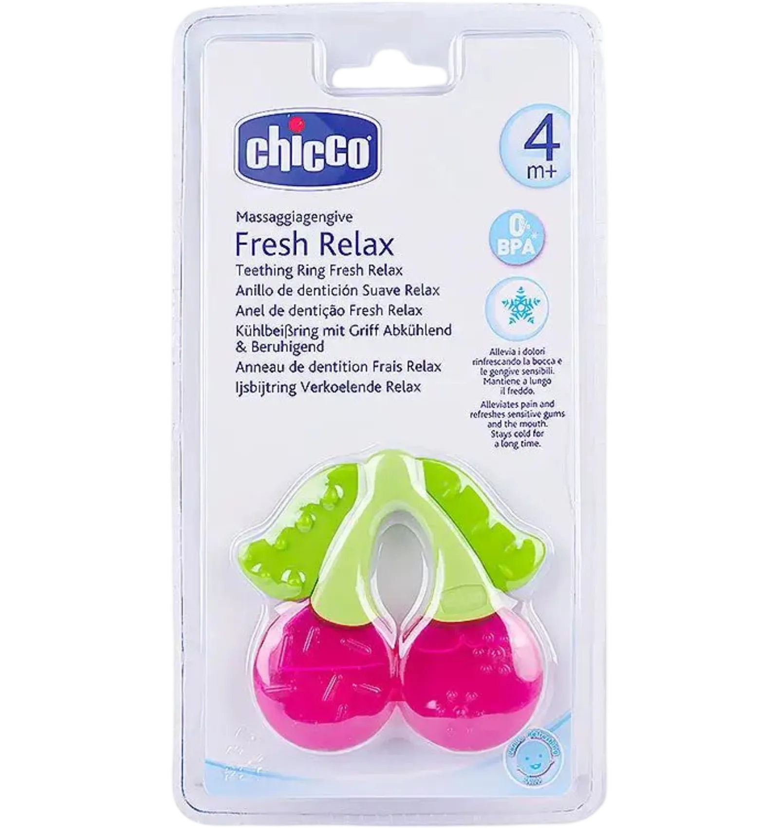 Chicco Fresh Relax cooling teether cherry shape 4m+