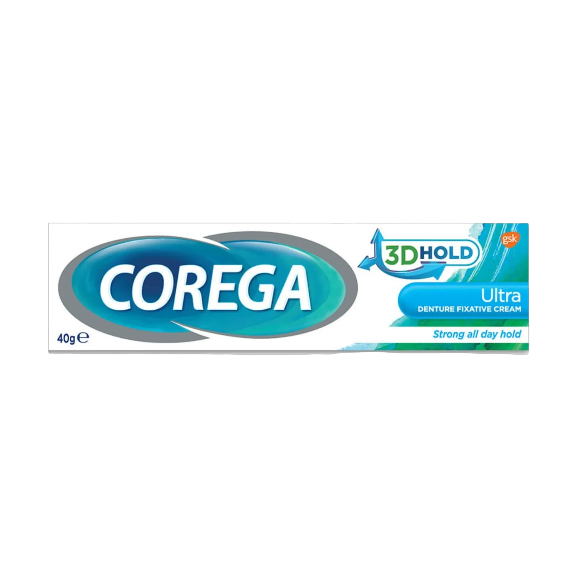 Corega Ultra denture fixative cream 40g