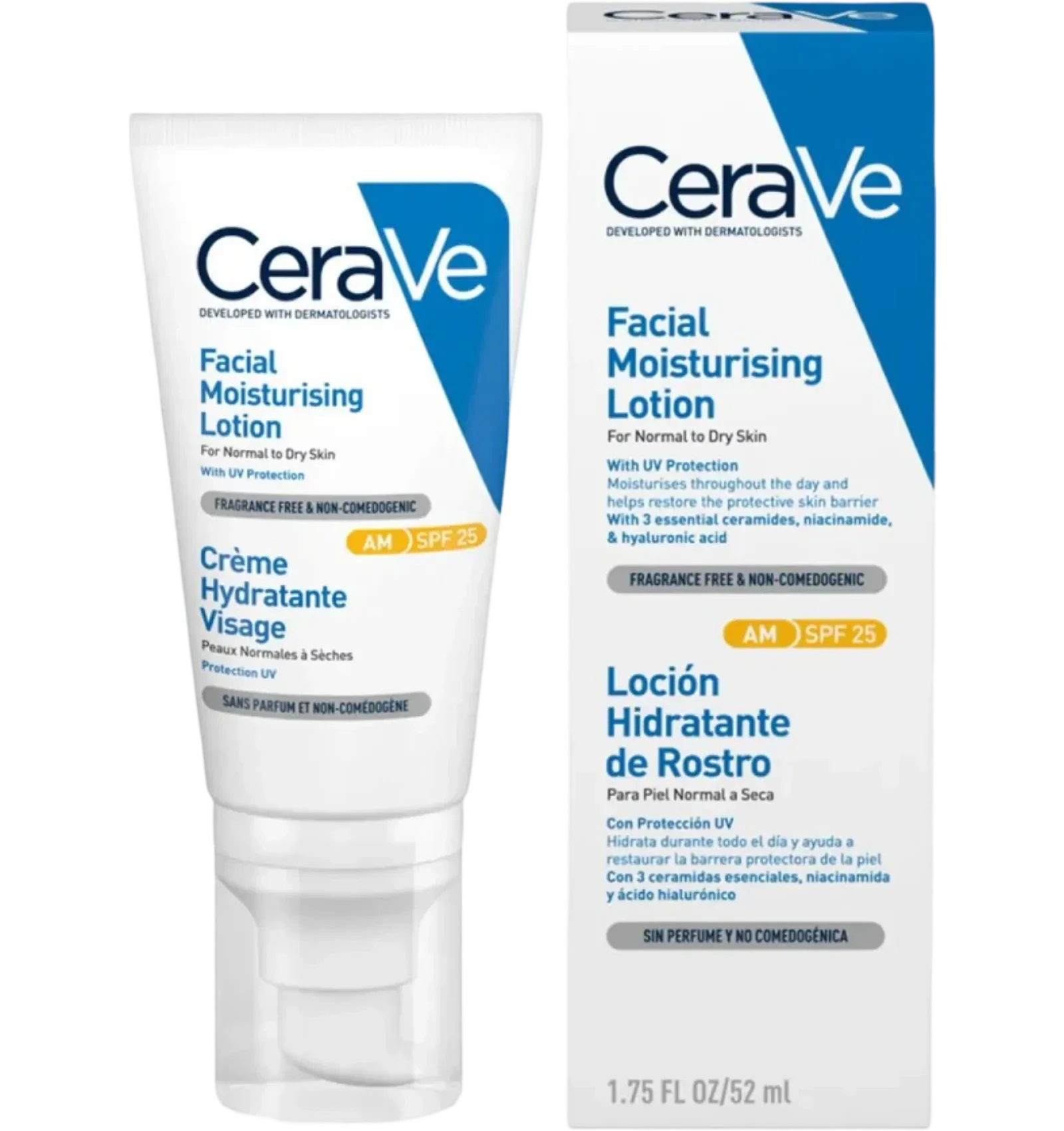 CeraVe facial moisturizing day cream SPF25 52ml