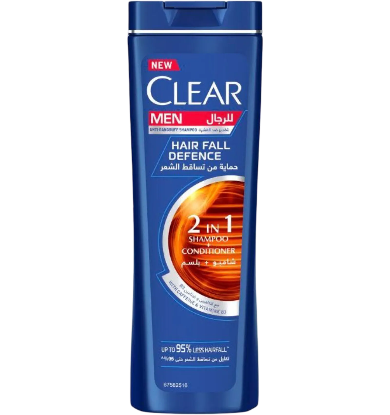 Clear blue hair fall defense shampoo bottle 200ml