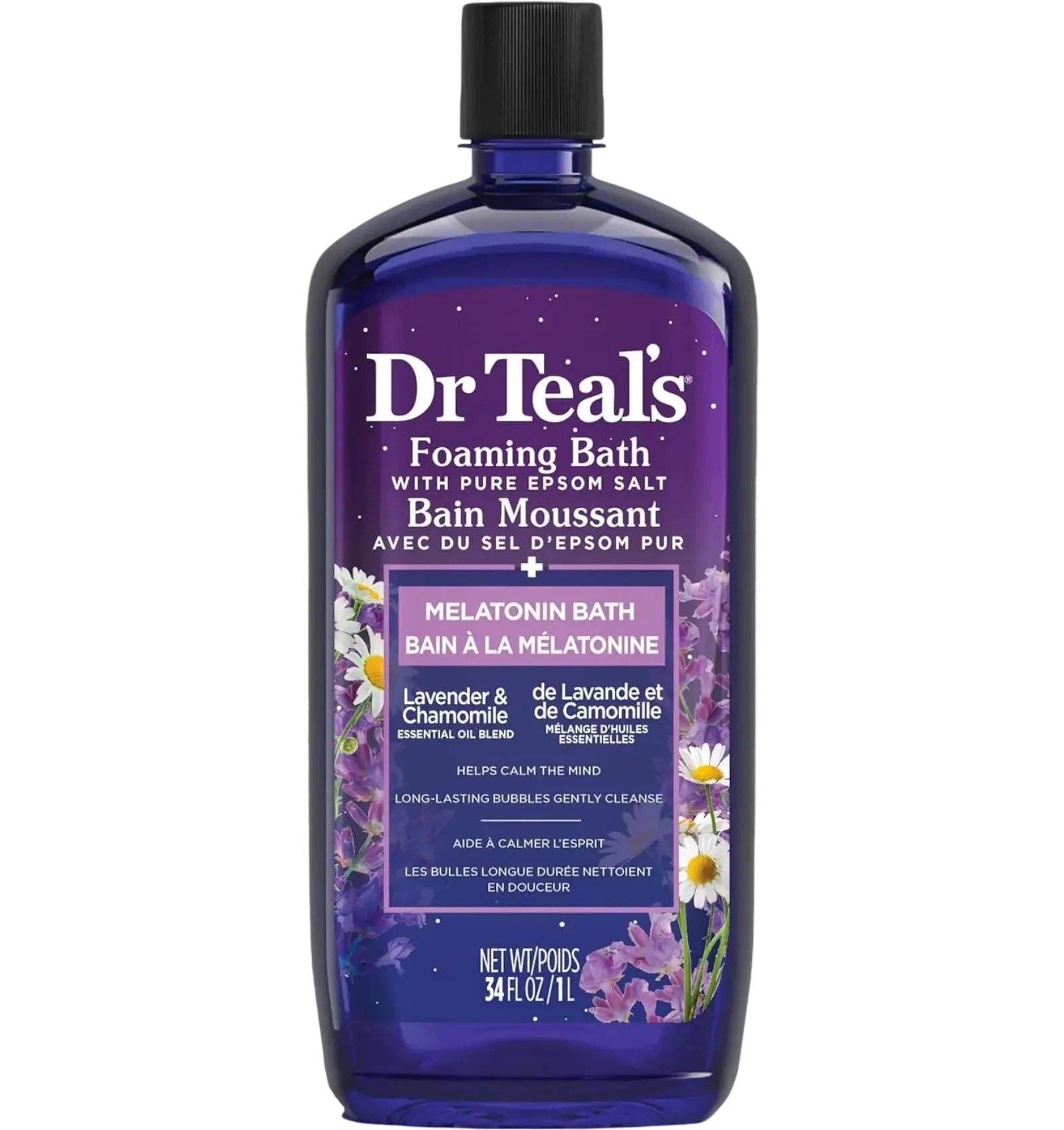 Dr Teal's Foaming Melatonin Bath Sleep 1000ml