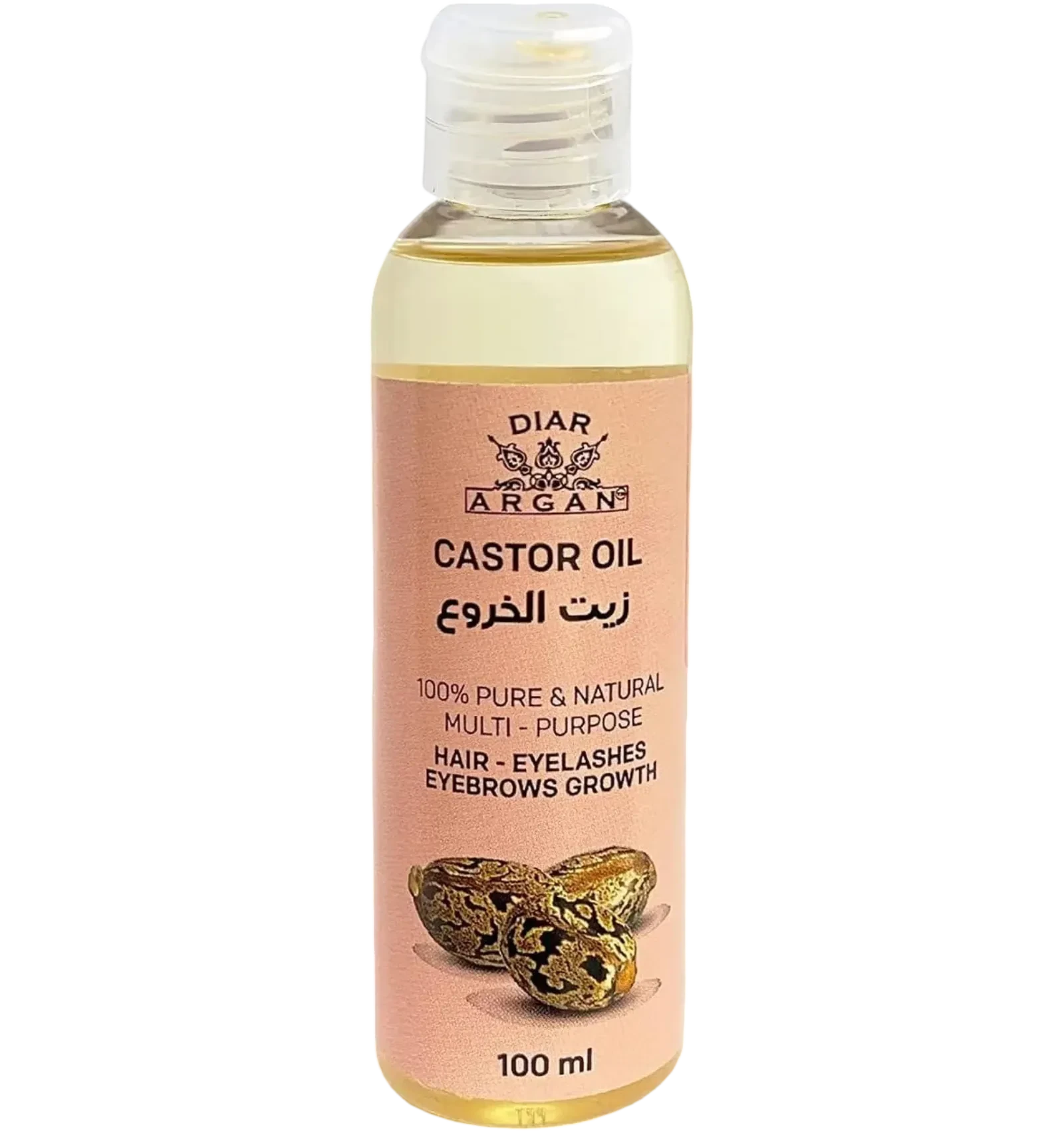 Diar Argan castor oil for hair eyelashes and eyebrows 100ml
