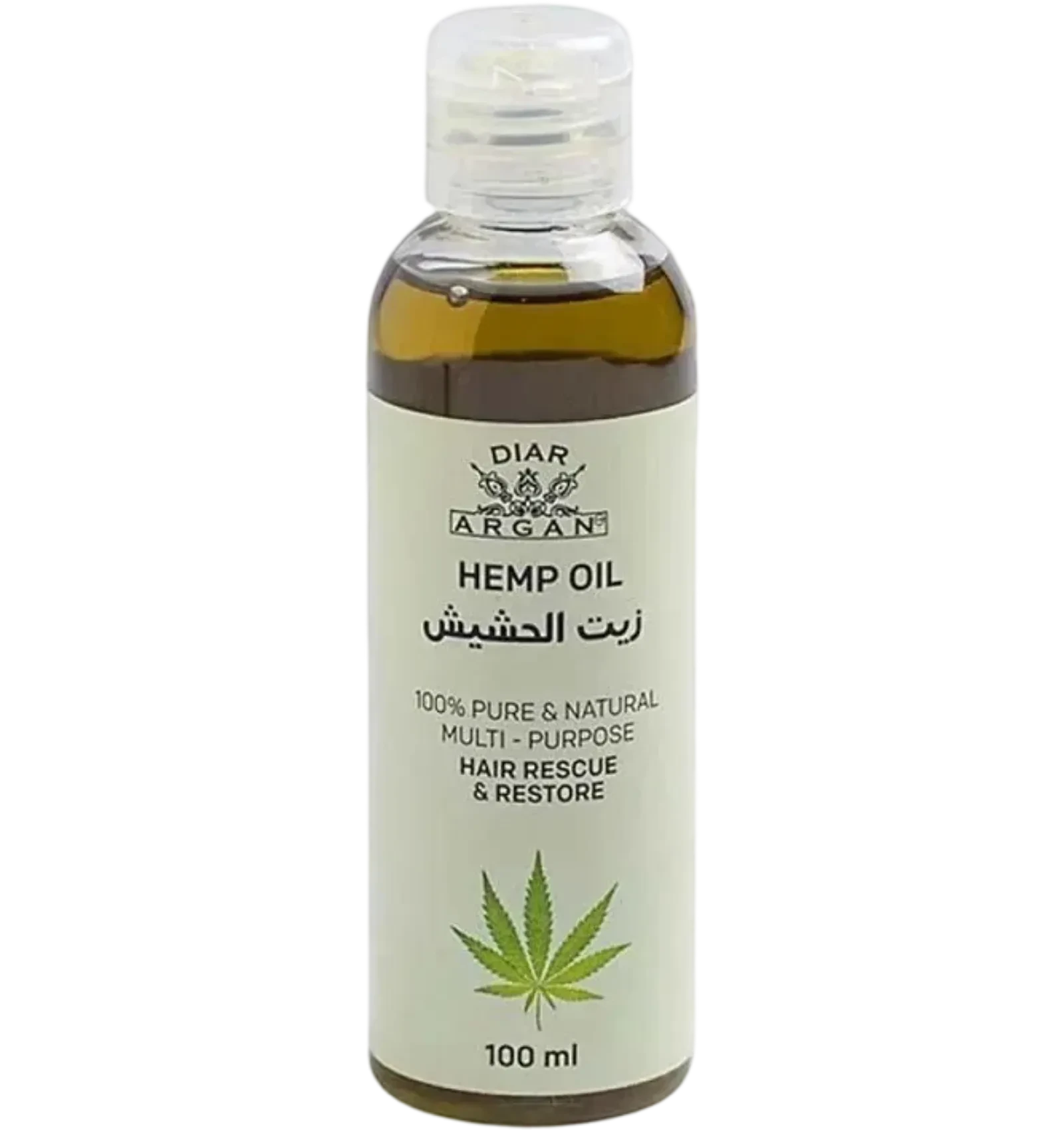 Diar Argan hemp oil for hair rescue and restore 100ml