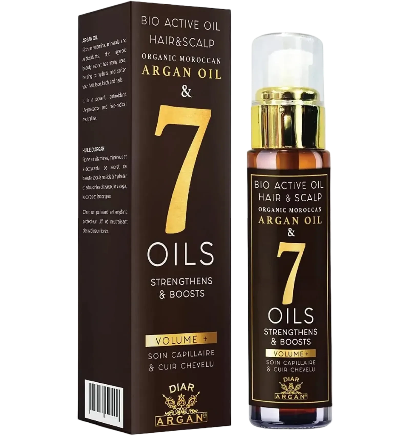 Diar Argan bio-active hair oil with 7 oils 50ml