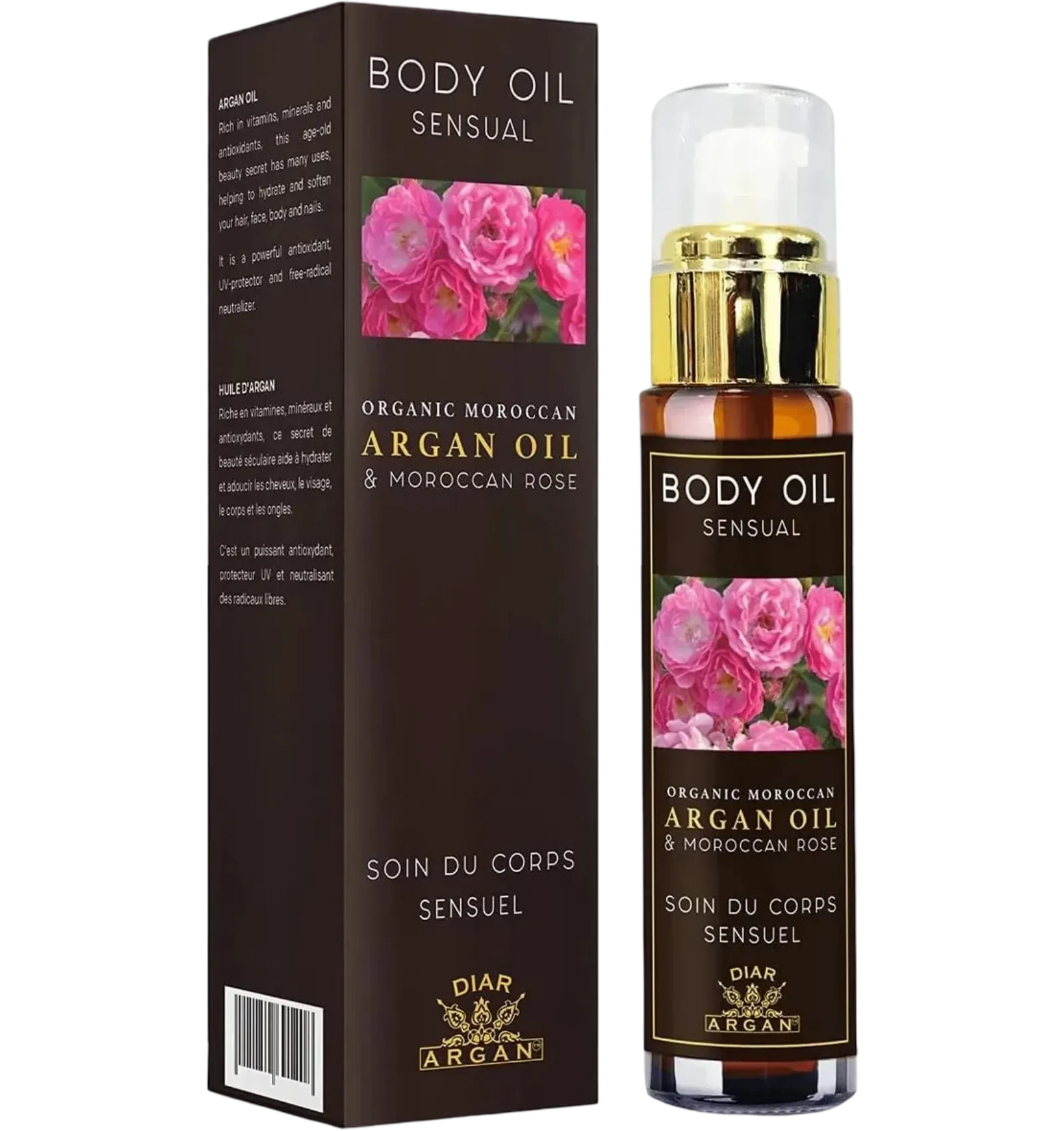 Diar Argan sensual body oil with Moroccan rose 50ml