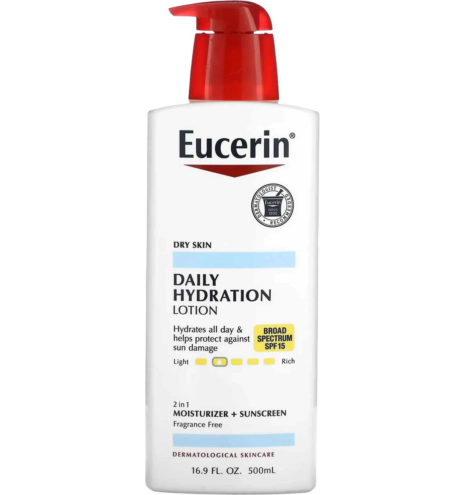 Eucerin daily hydration body lotion 500ml