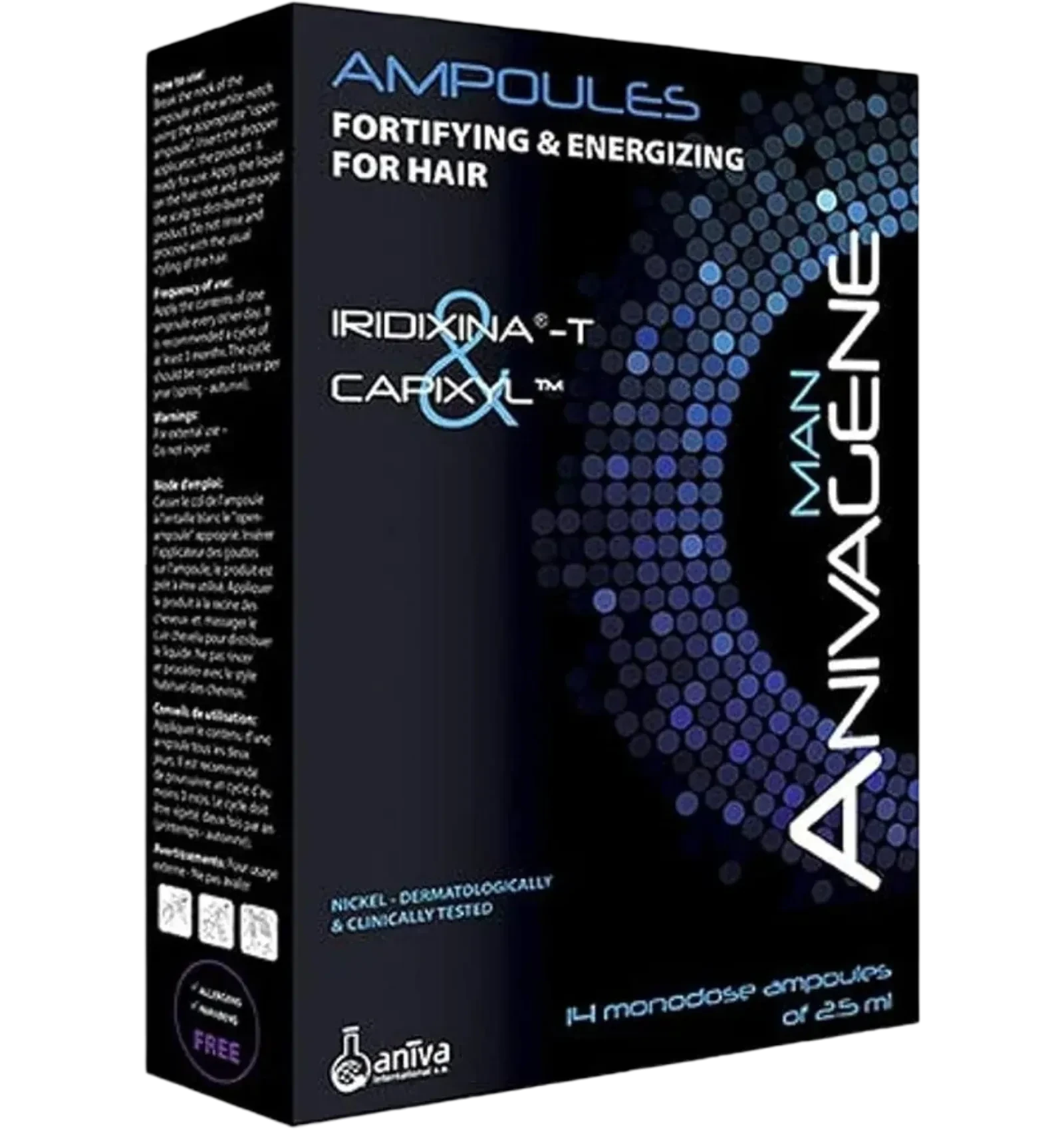 Anivagene Ampoules fortifying treatment for men 25ml