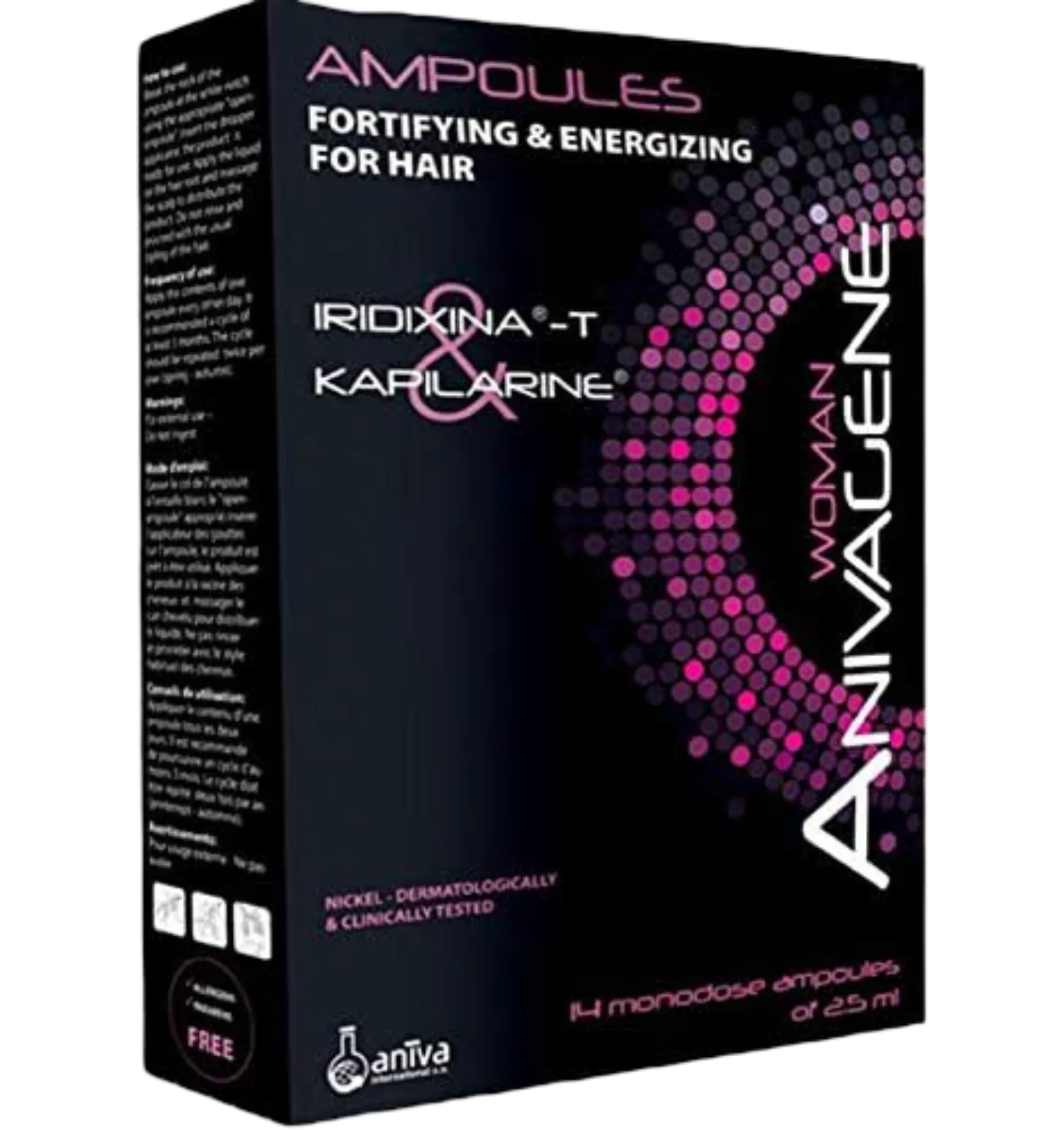 Anivagene Ampoules fortifying treatment for women 25ml
