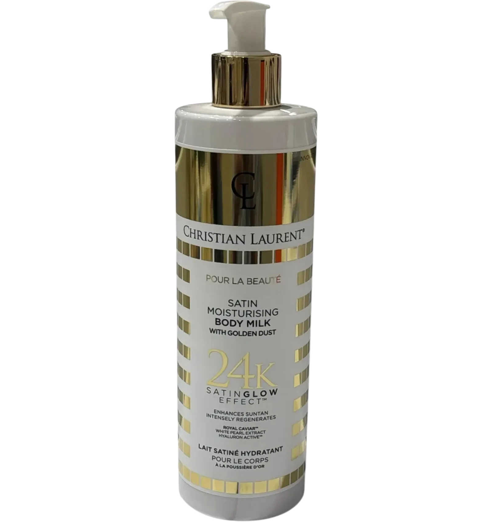 Christian Laurent satin body milk moisturizer 350ml