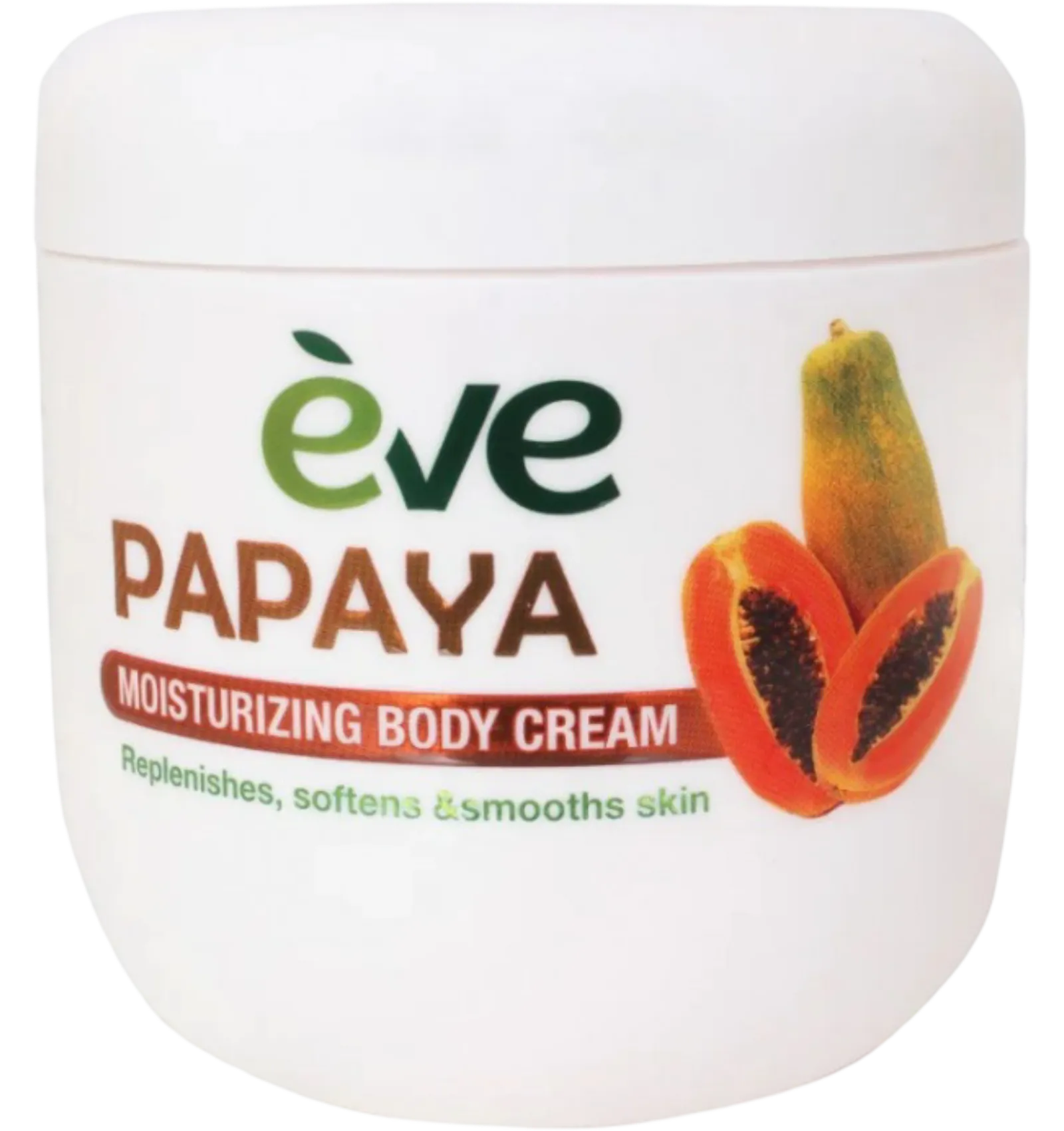 Eve Papaya Moisturizing Body Cream container 500ml