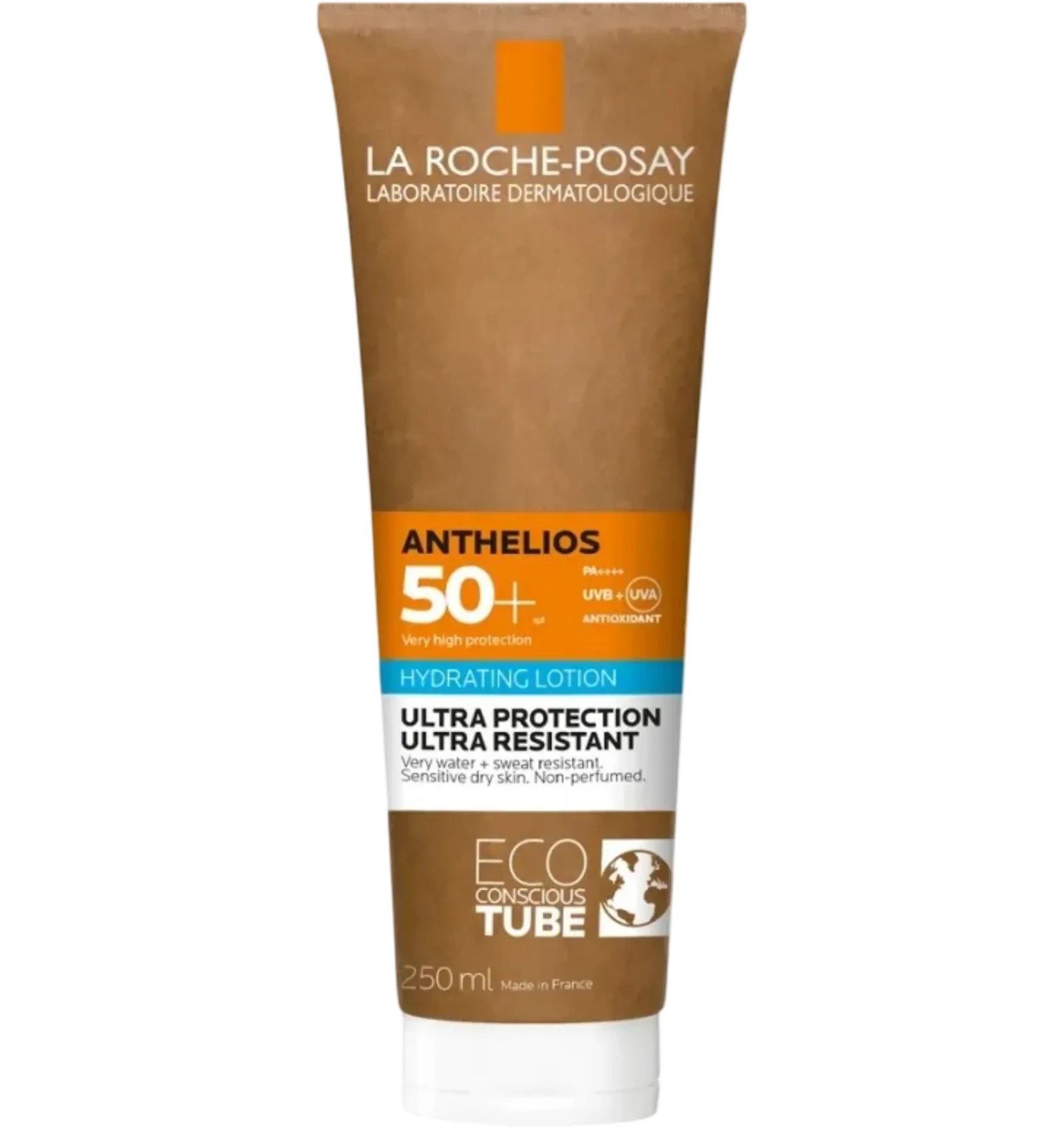 حليب انثيليوس من لاروش بوزيه مرطب وواقي شمس SPF50 250 مل