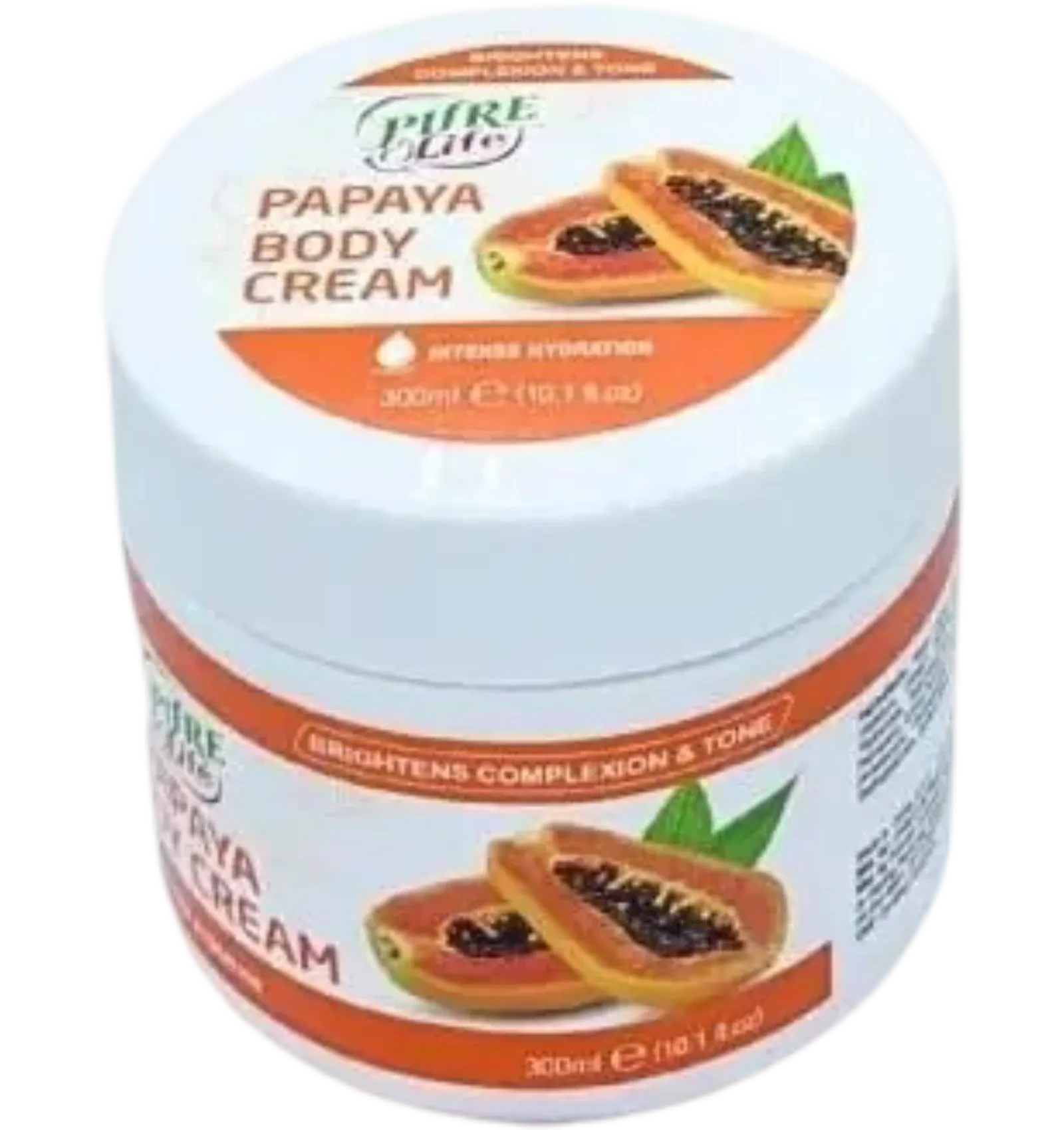 Pure Life papaya hydrating body cream 300ml