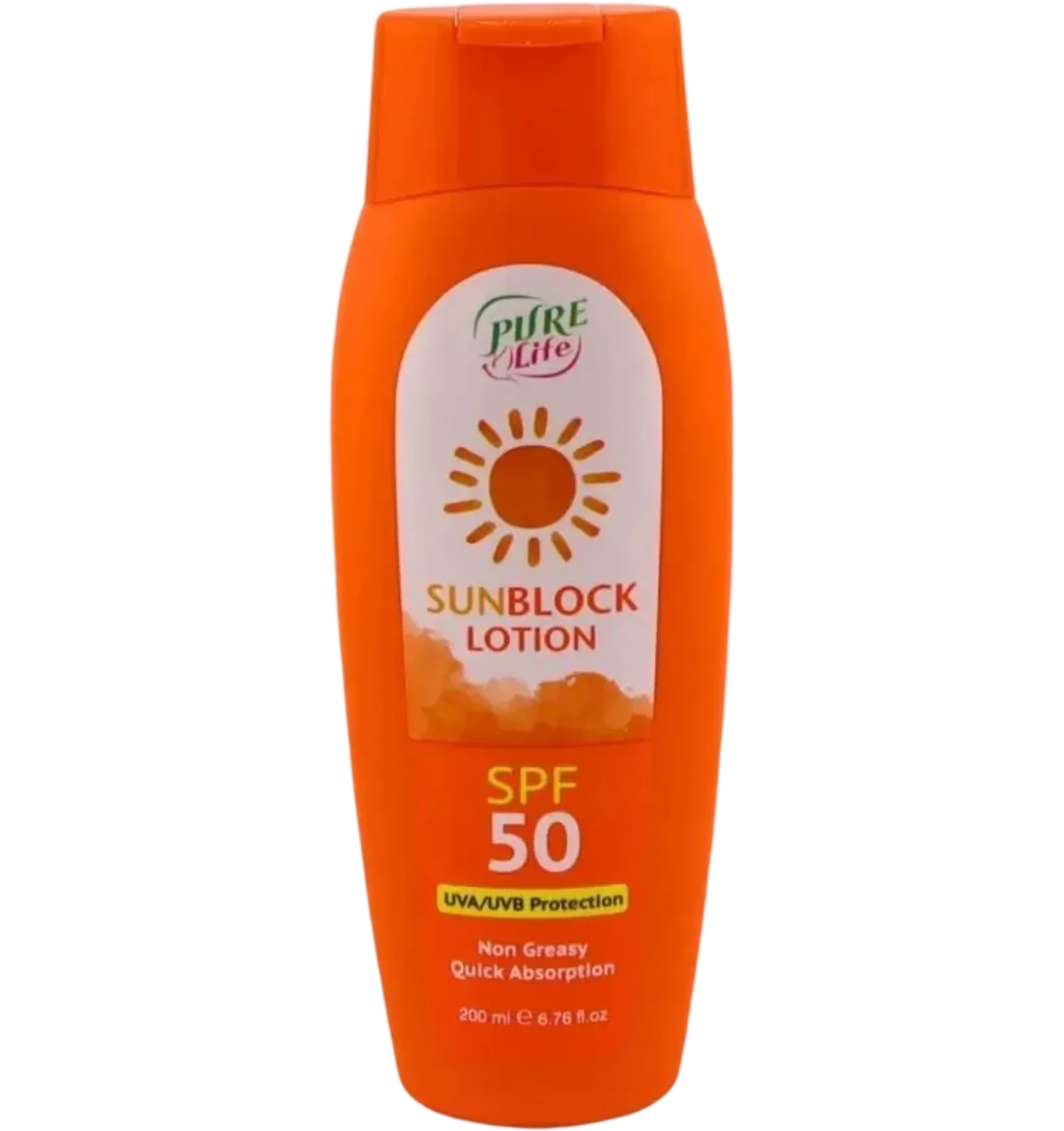 Pure Life sunblock lotion SPF 50 protection 150ml