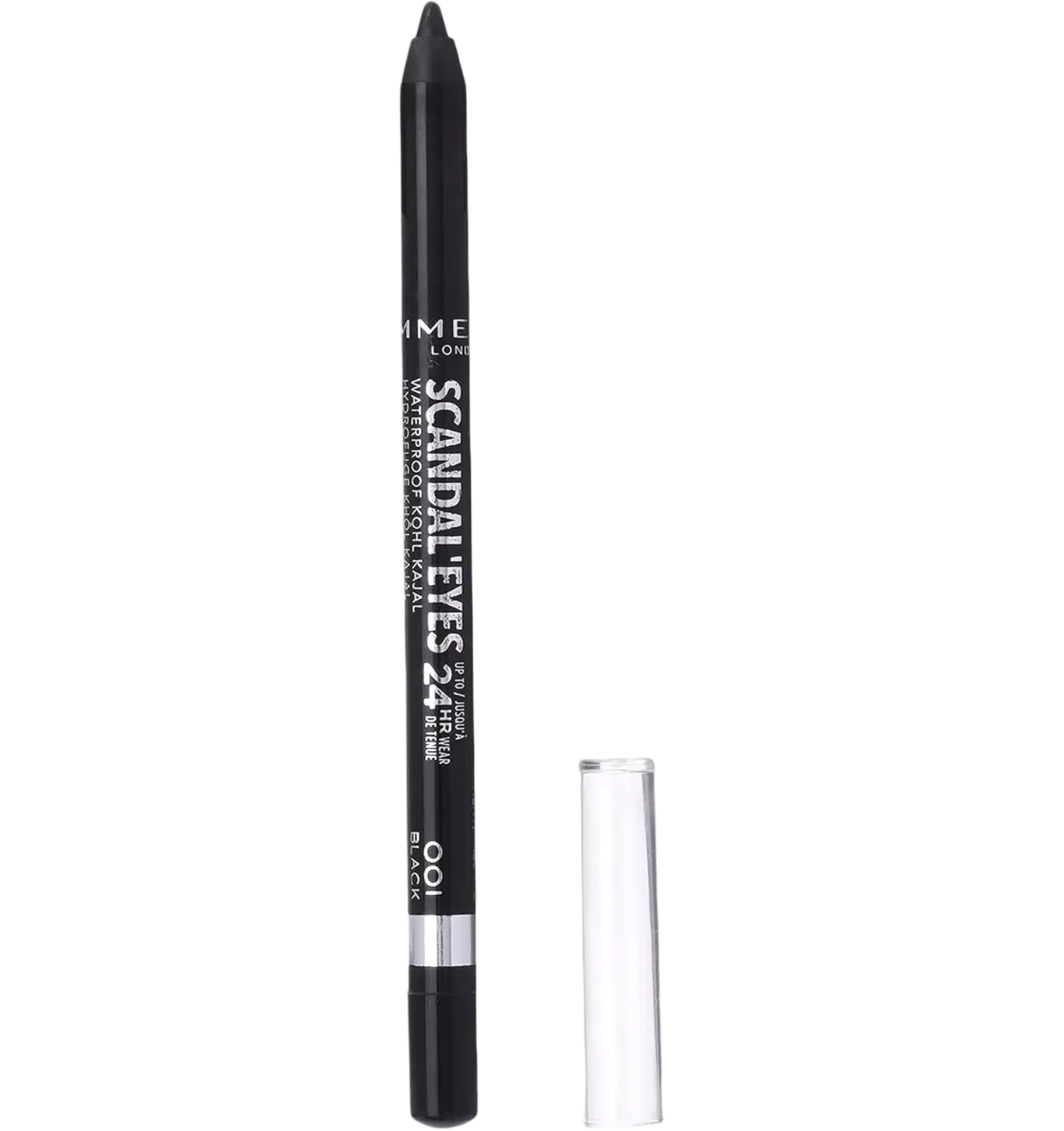 Rimmel Scandaleyes Kohl Kajal Eyeliner 01 Black intense color