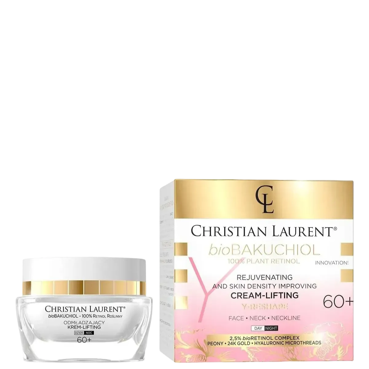 Christian Laurent Bakuchiol day night cream 60+ 50ml