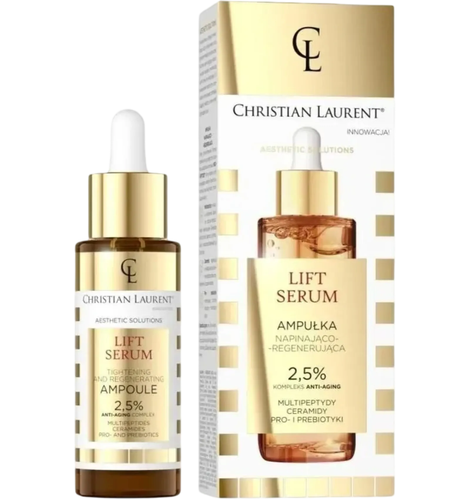 Christian Laurent lift serum 2.5% ampule anti-aging 30ml