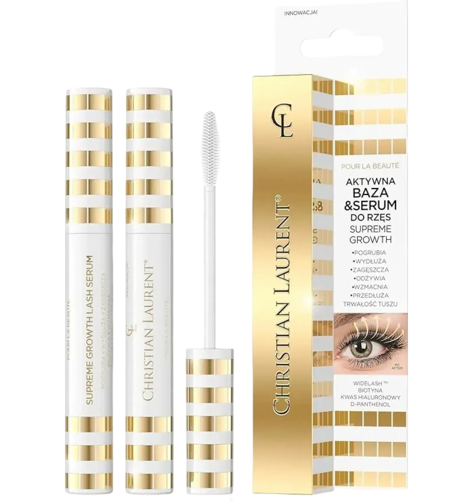 Christian Laurent eyelash serum 9ml with brush applicator