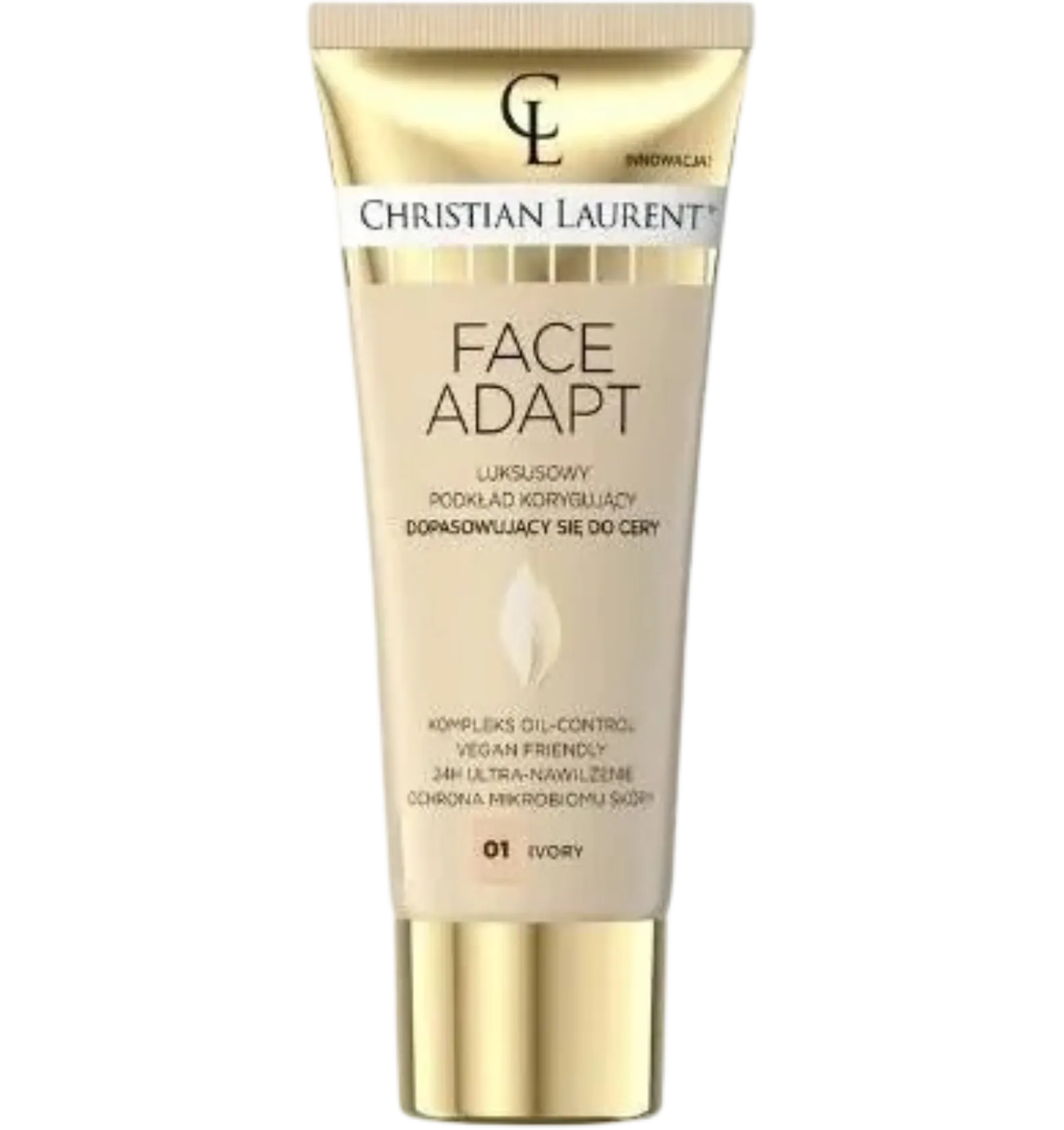 Christian Laurent face foundation 01 ivory 30ml tube