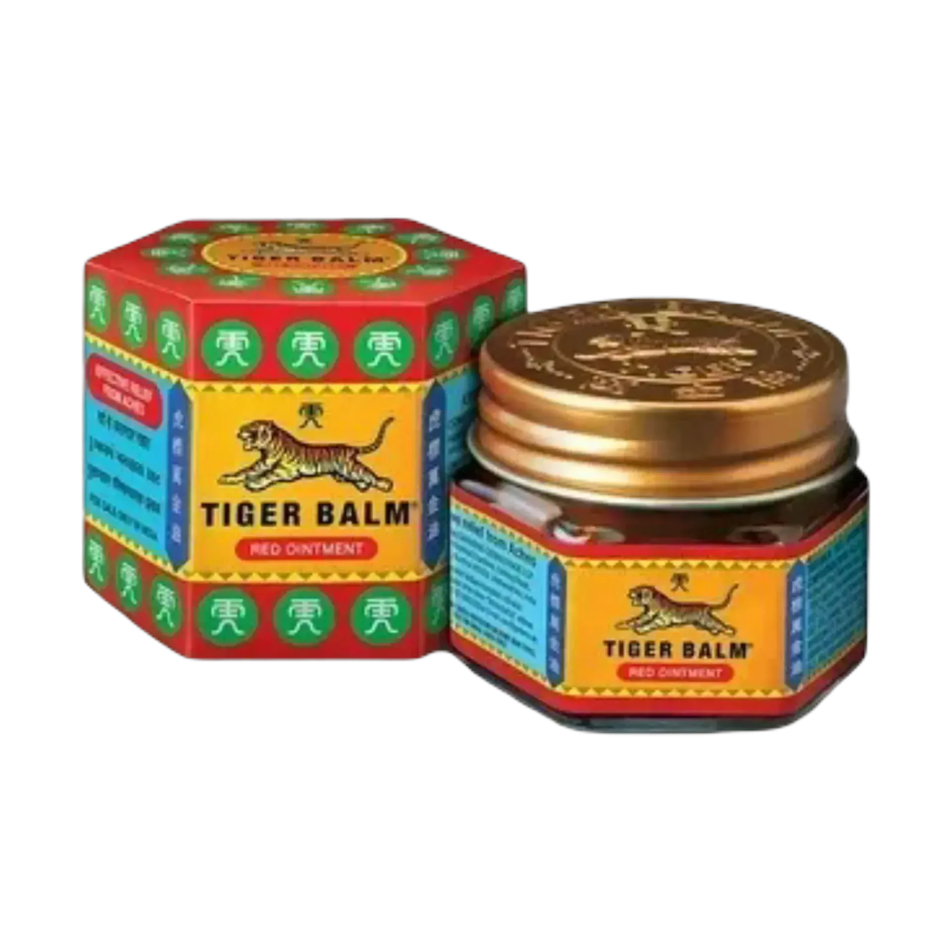 Tiger Balm Red Pain Relief Ointment 19g warming formula