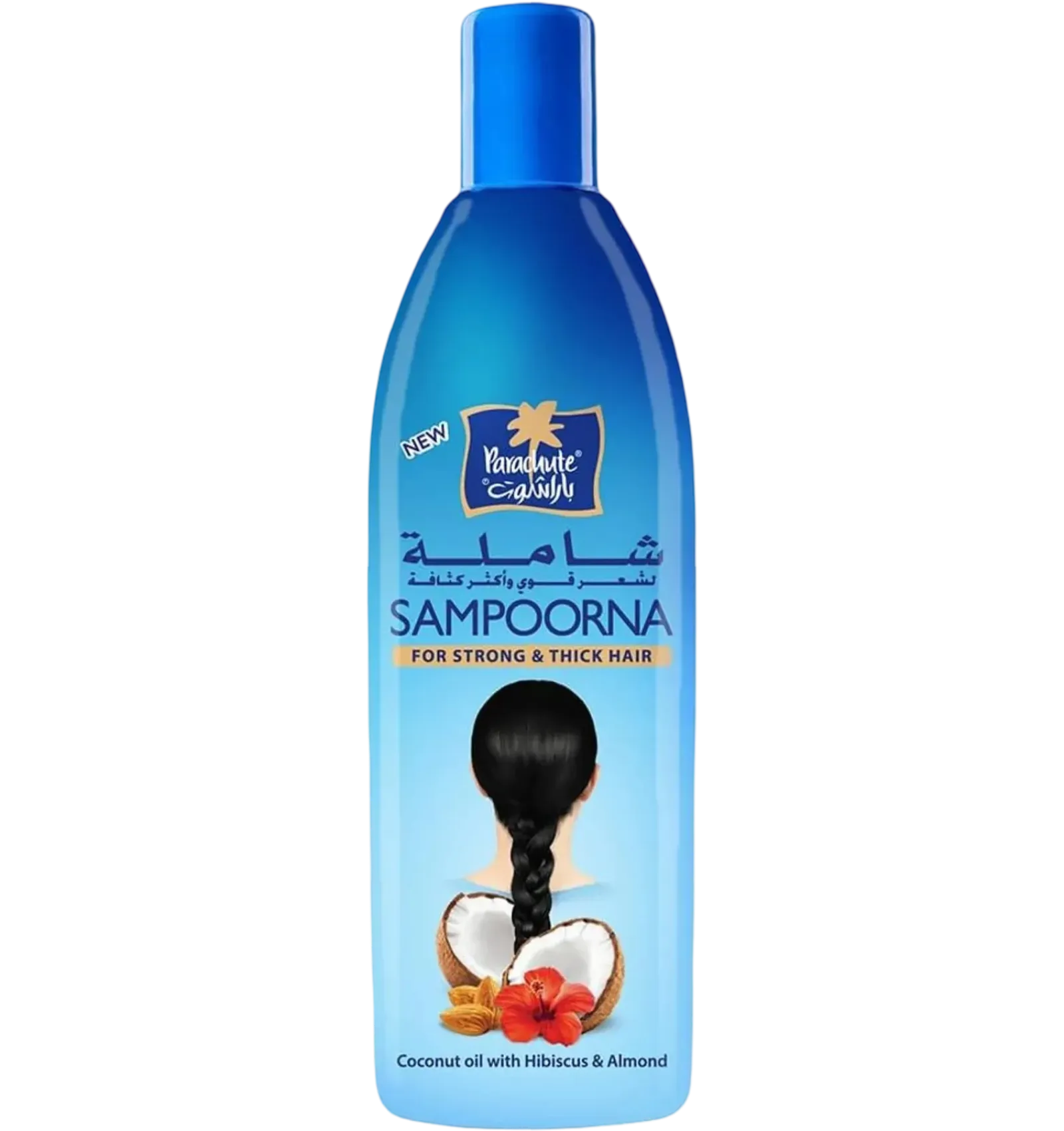 زيت شعر باراشوت سامبورنا بجوز الهند 300 مل للعناية