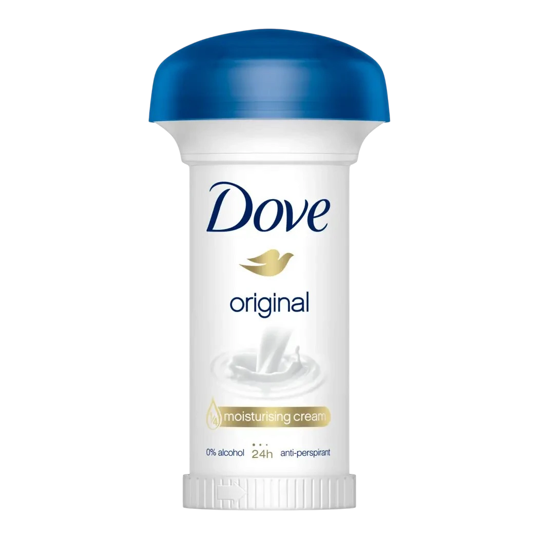 Dove original roll on deodorant cream 50 milliliters