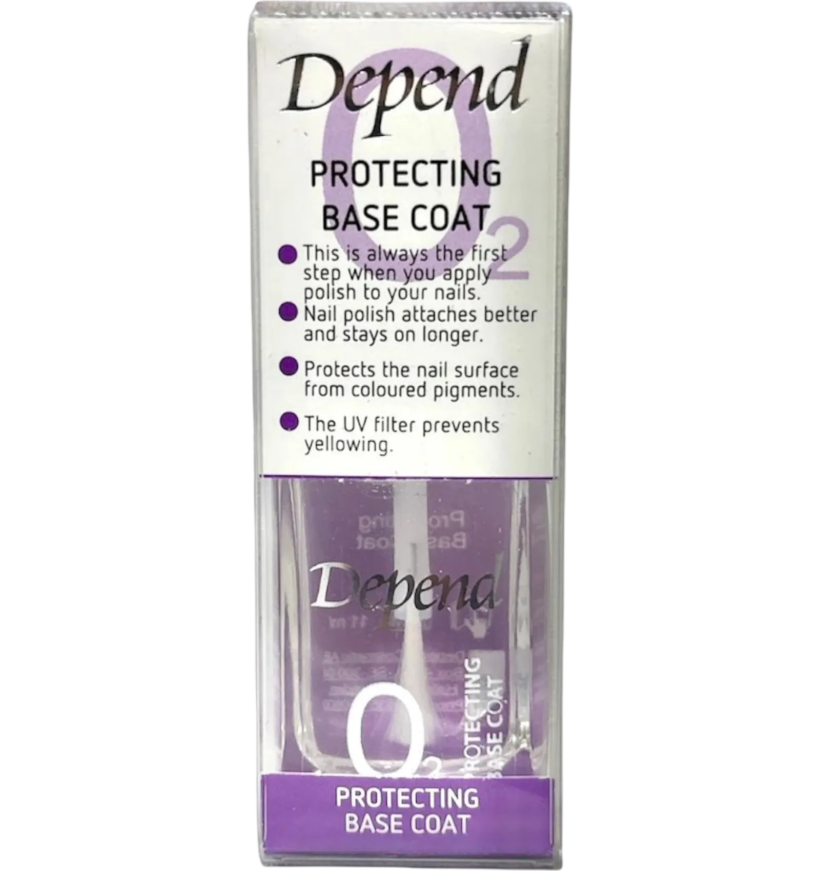Depend protecting base coat oxygen nail polish 11 ml