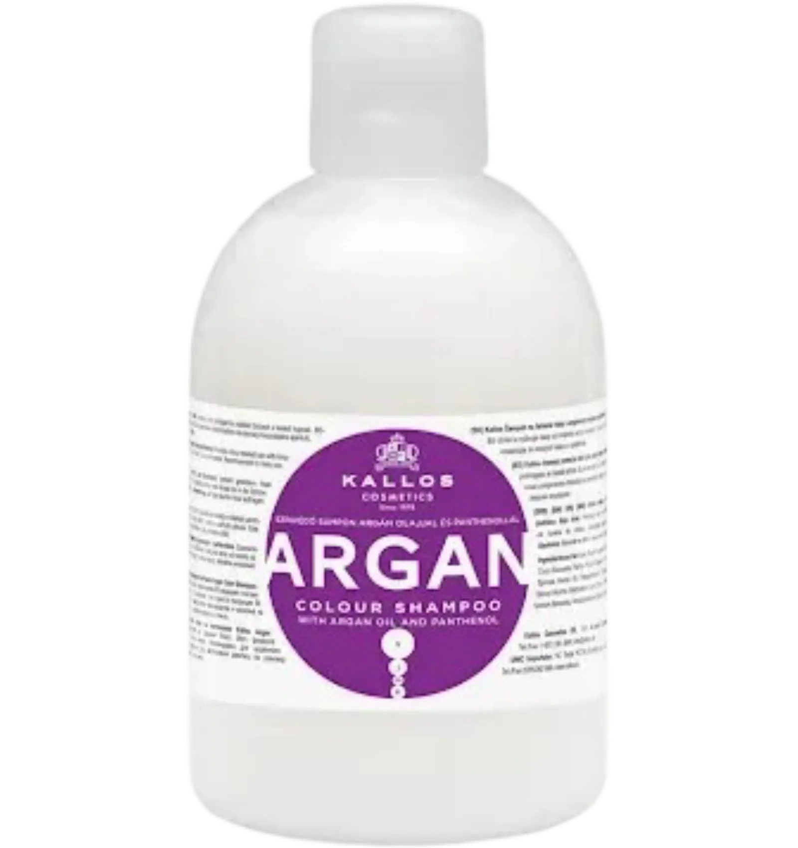 Kallos argan shampoo for color-treated hair 1000ml