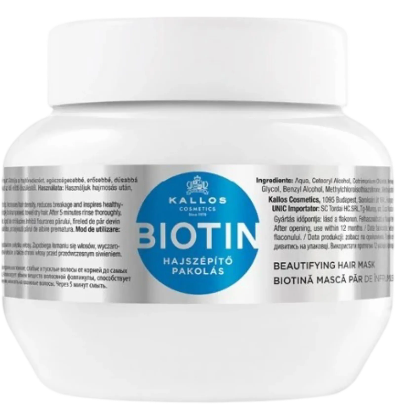 Kallos biotin beautifying hair mask 275ml