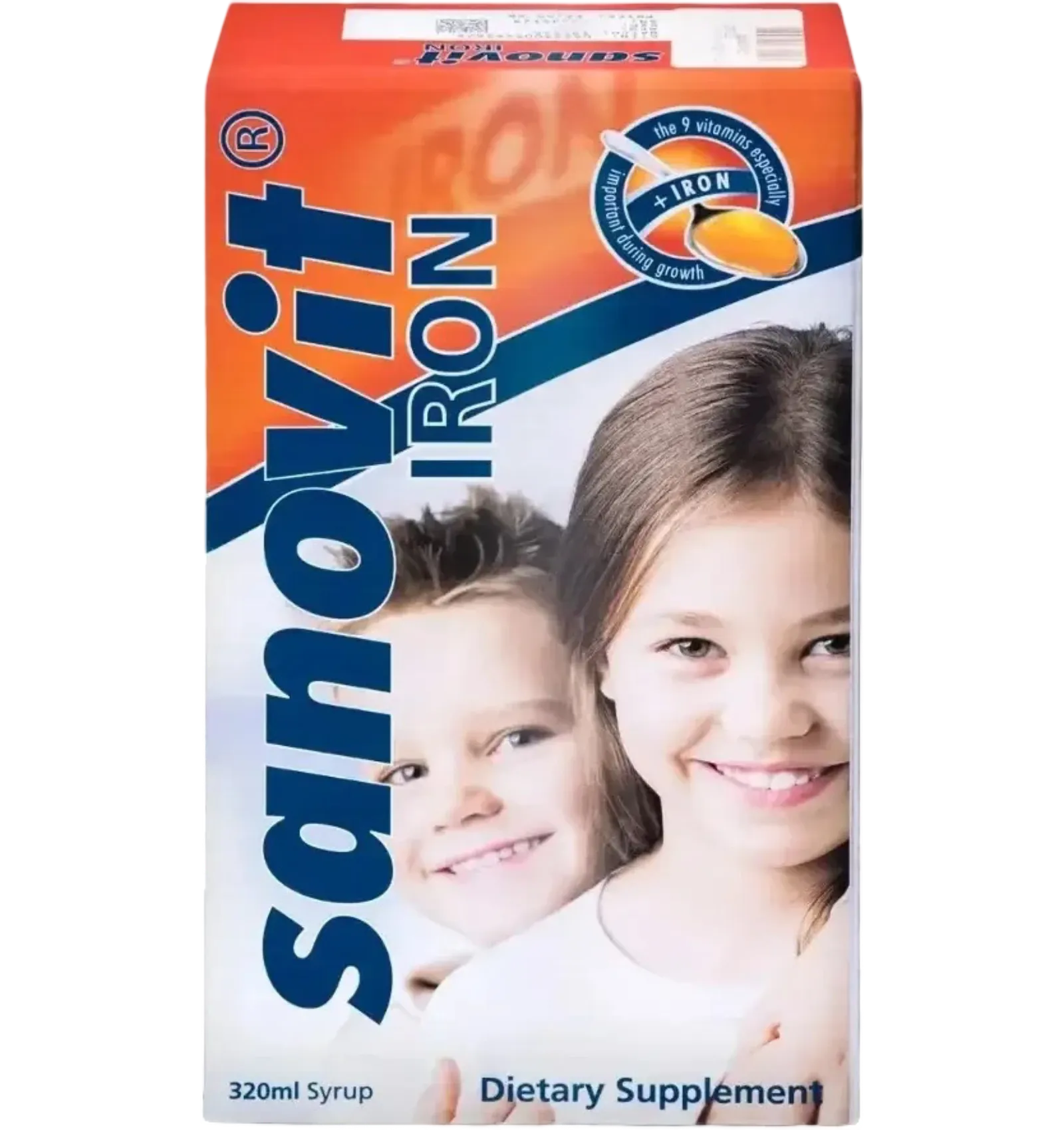 Sanovit iron syrup with multivitamins 320 ml
