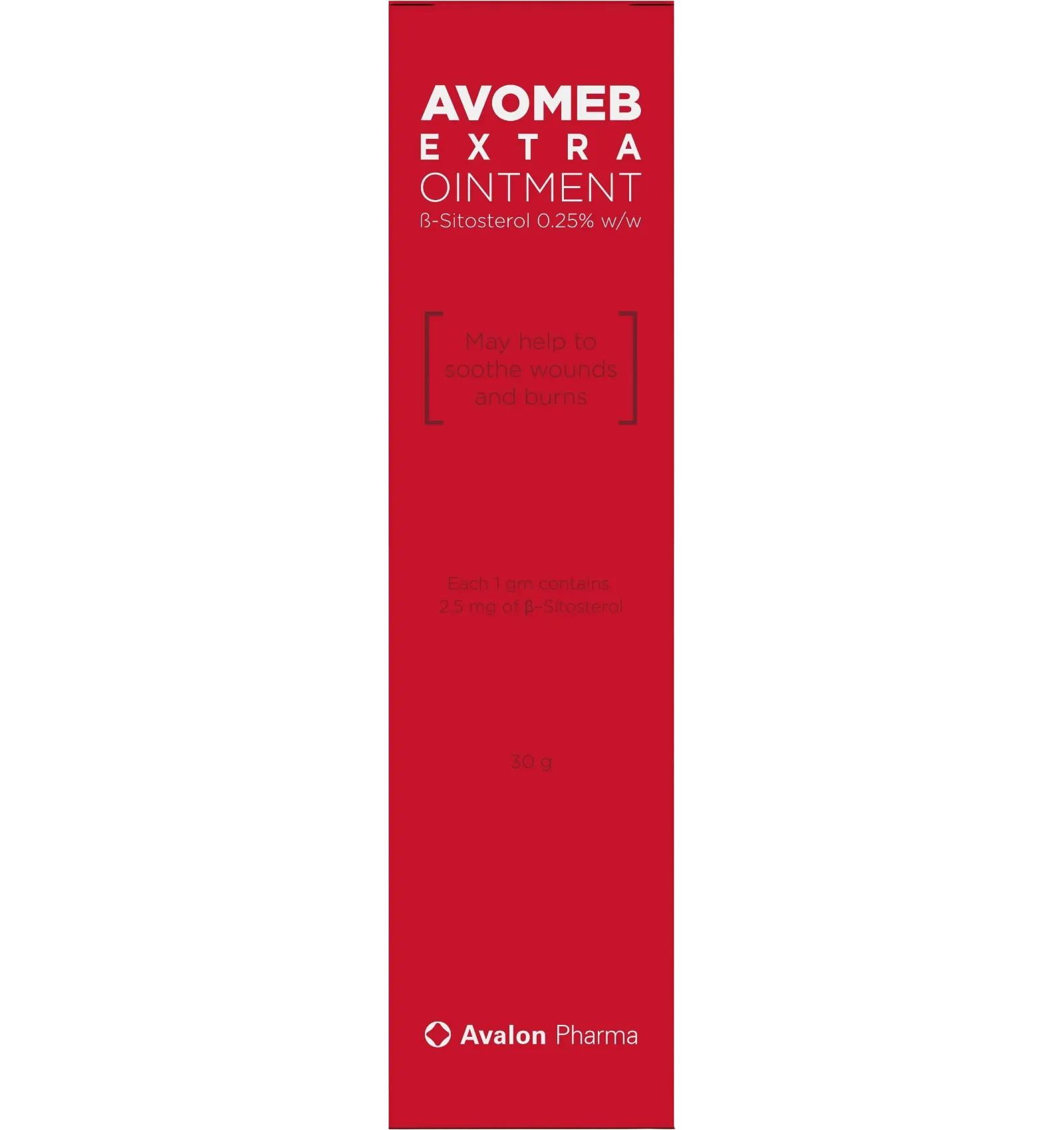 Avalon Avomeb Extra healing ointment burns 30 g
