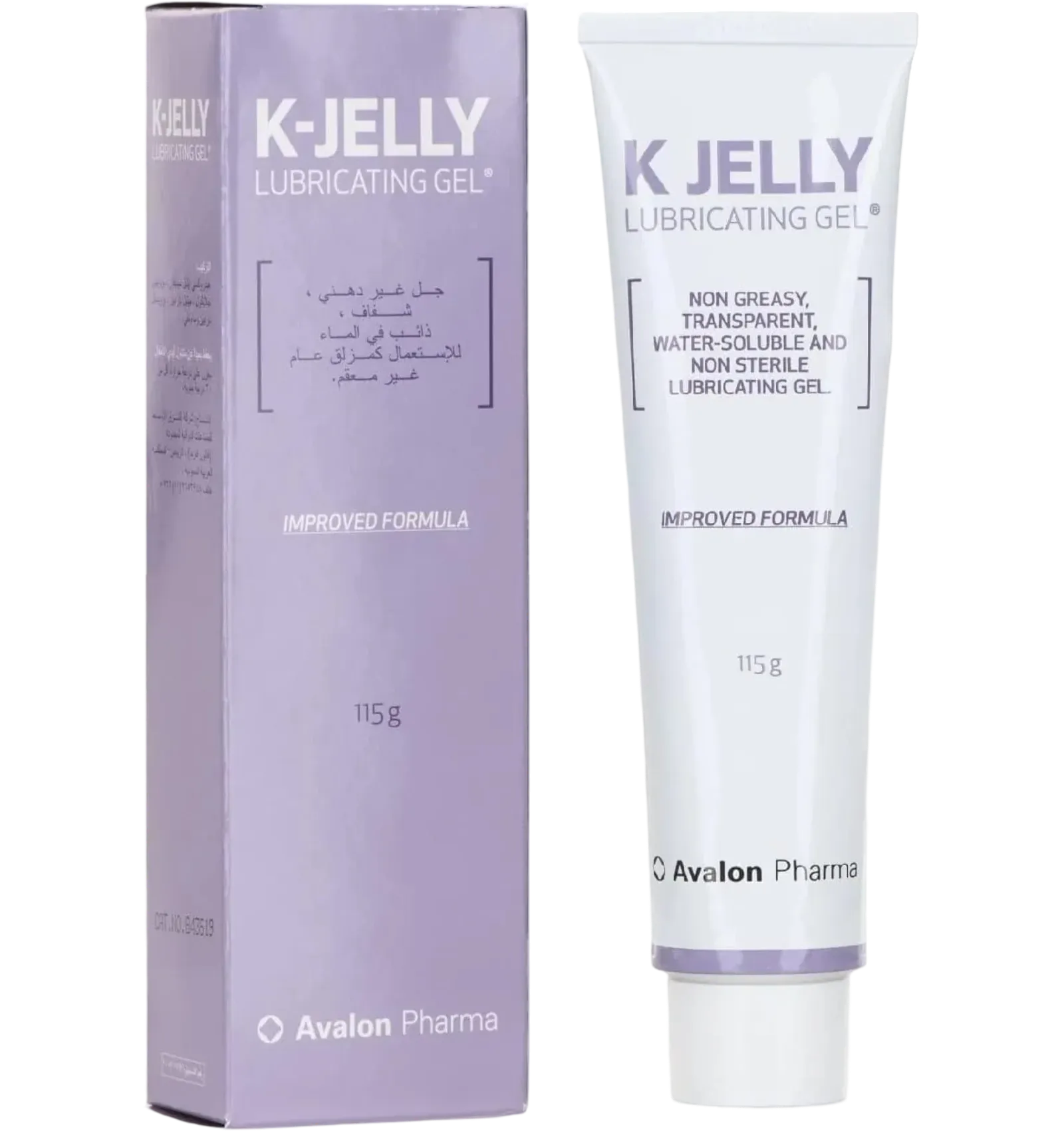 Avalon K Jelly non-greasy lubricating gel 115 gm