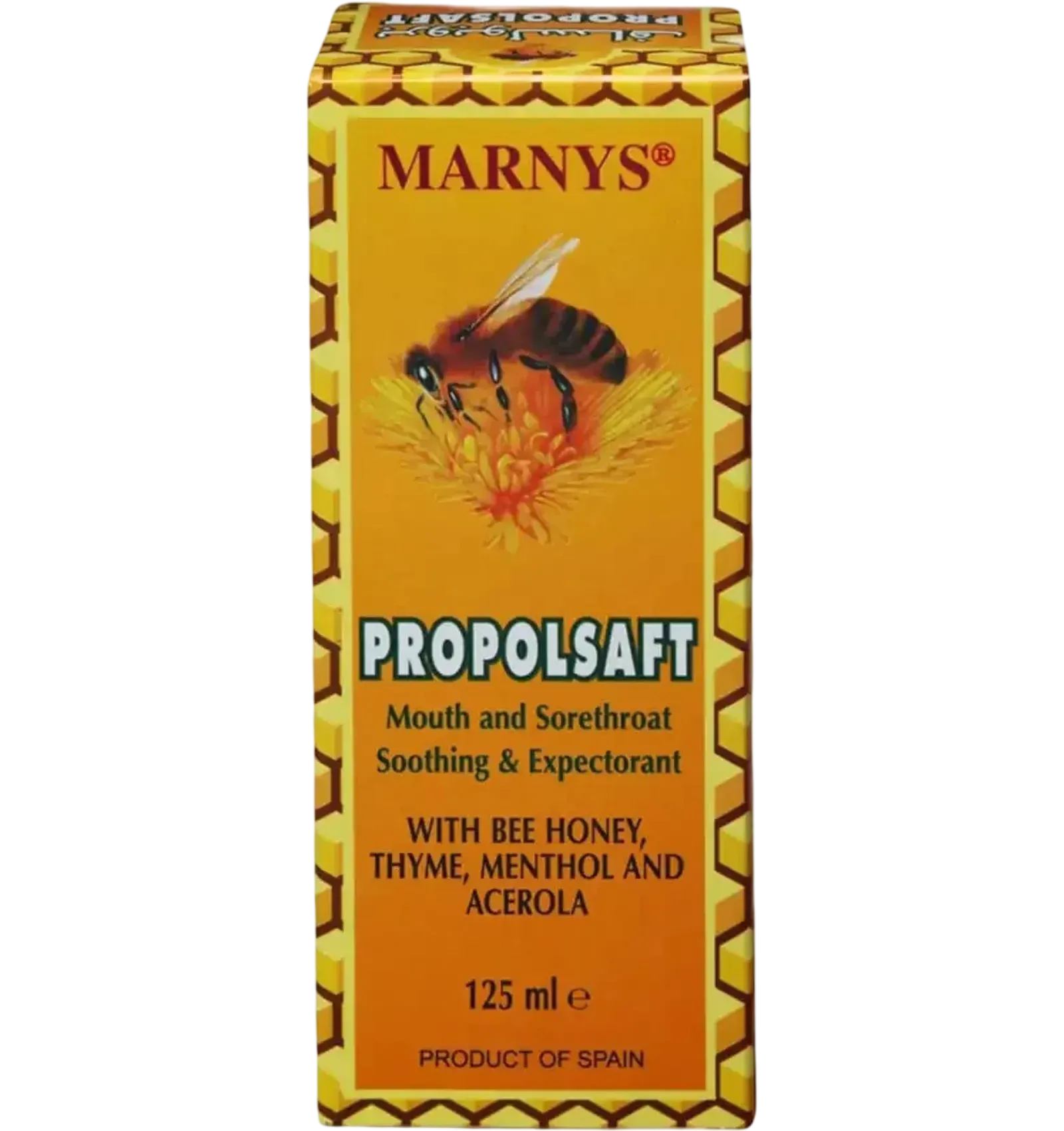 Marnys Propolsaft Cough Syrup with Honey 125ml