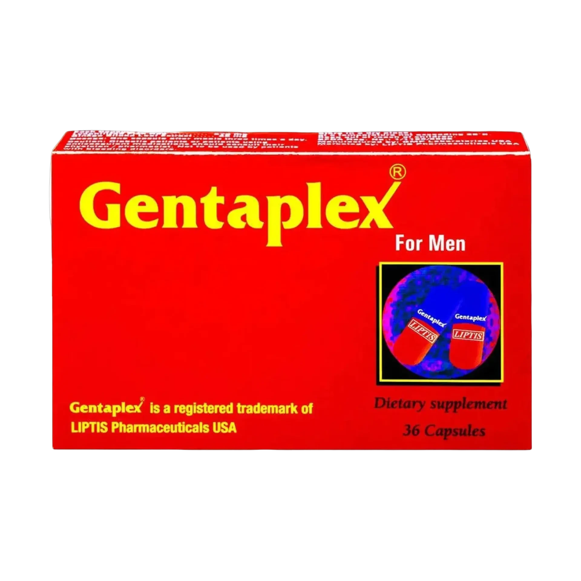 Gentaplex sexual health capsules for men 36 cap