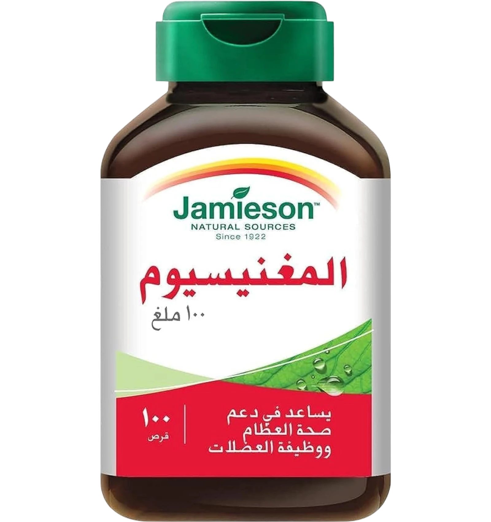 جاميسون مغنيسيوم لصحة العظام والعضلات 100 مجم 100 قرص