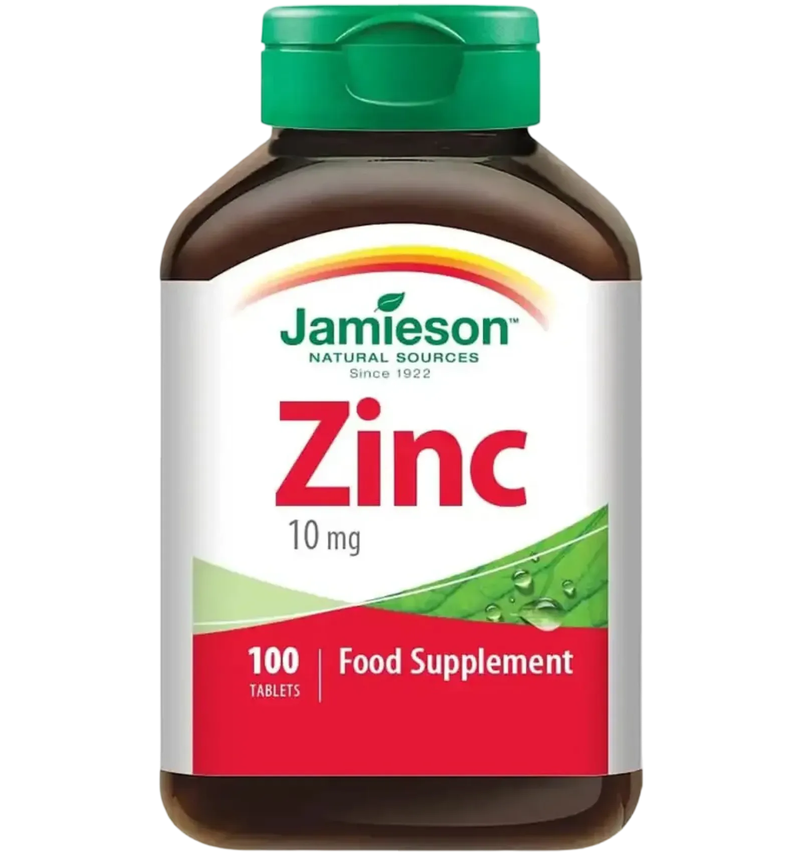 Jamieson zinc tablets 10 mg food supplement 100 tab