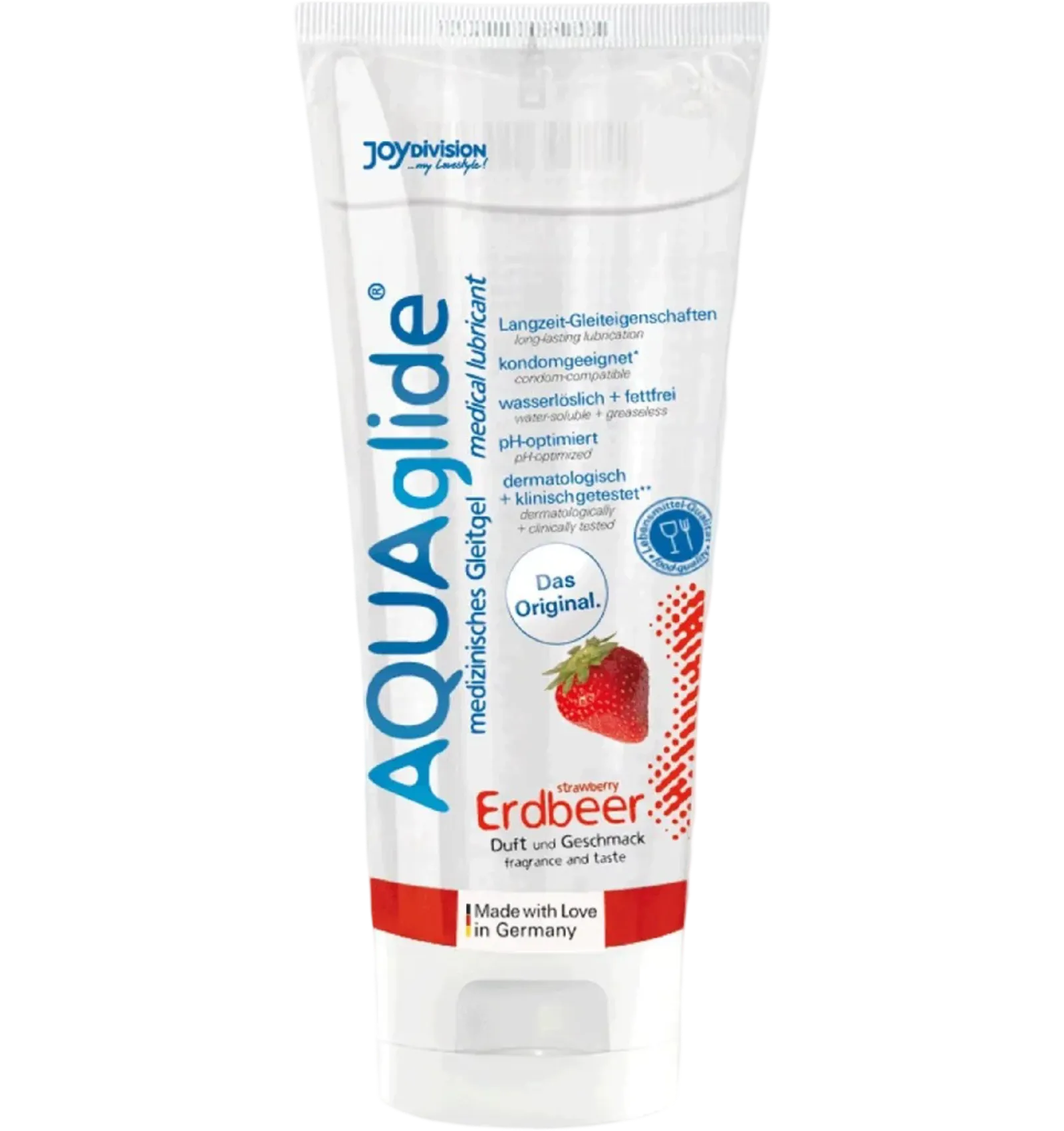 Aquaglide Strawberry Flavored Personal Lubricant 75 Ml