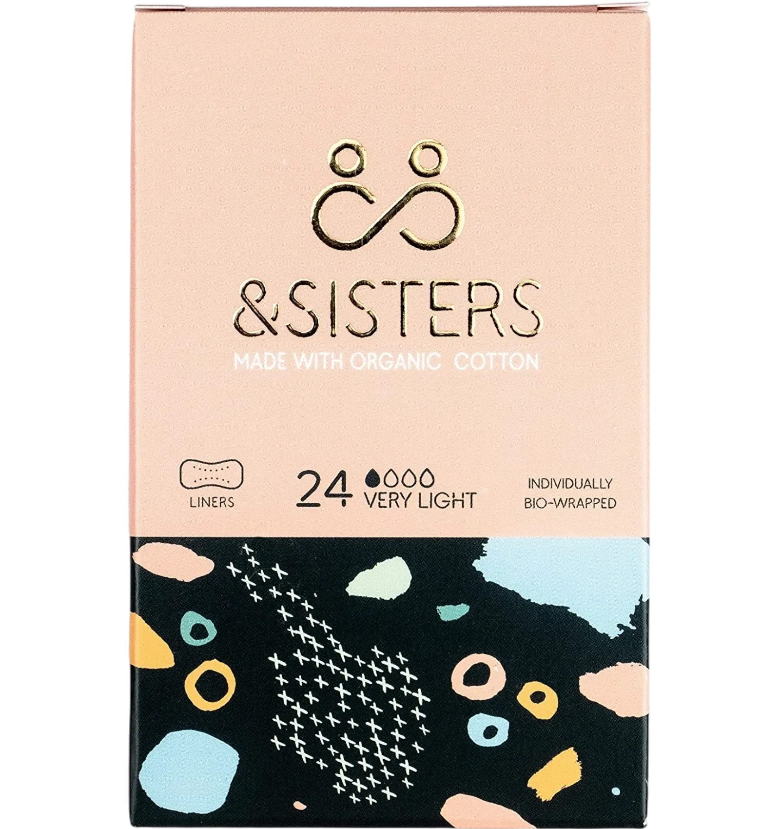 فوط &Sisters العضوية خفيفة جدًا 24 قطعة