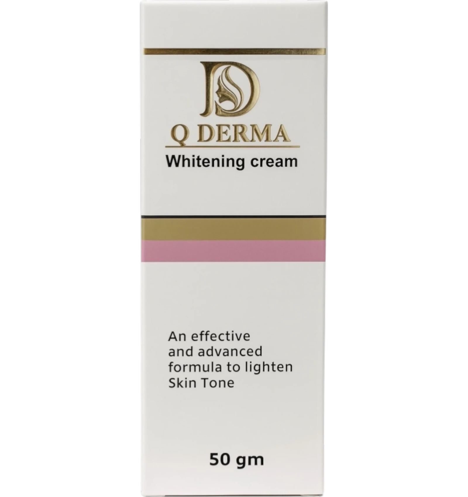 Q Derma whitening cream 50g advanced lightening formula