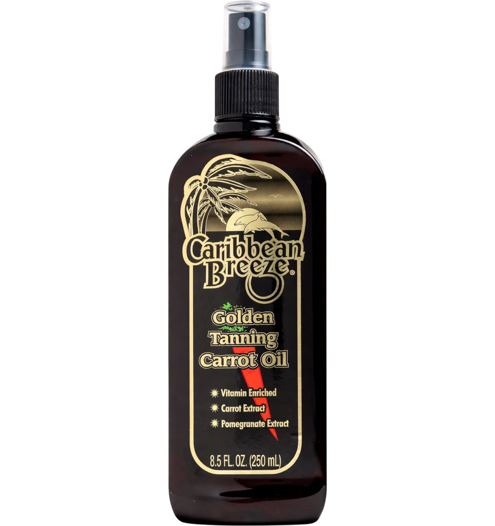 Caribbean Breeze golden tanning carrot oil, 250ml
