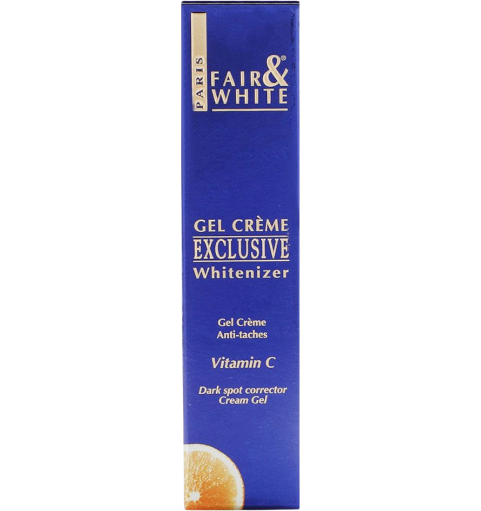 Fair And White Exclusive Whitening Gel Cream tube 30 ml
