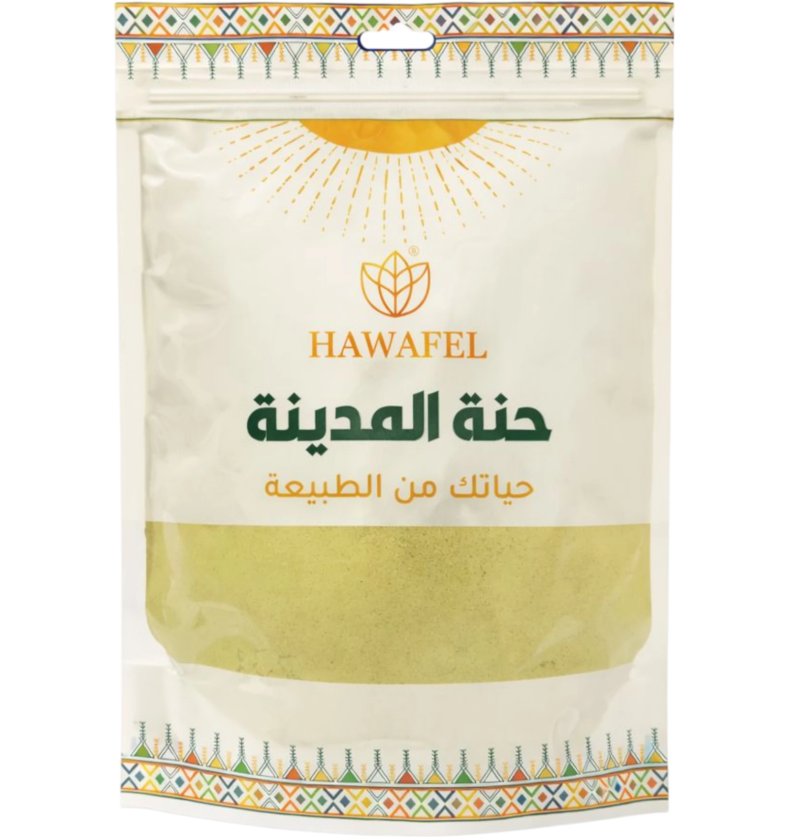 مسحوق حنة المدينة للشعر من حوافل طبيعي 250 جم