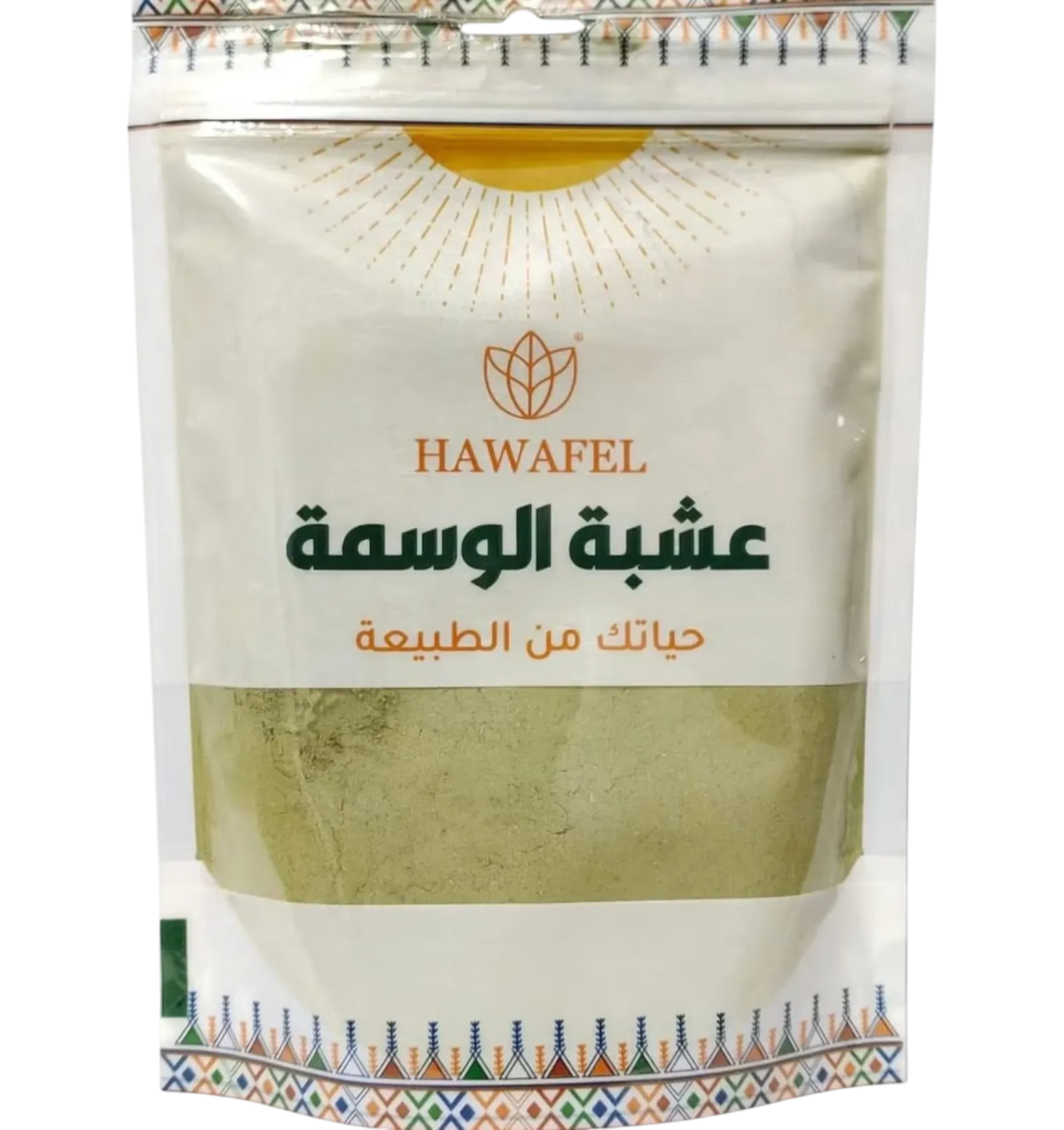 عشبة الوسمة للشعر من حوافل طبيعية نباتية 250 جم