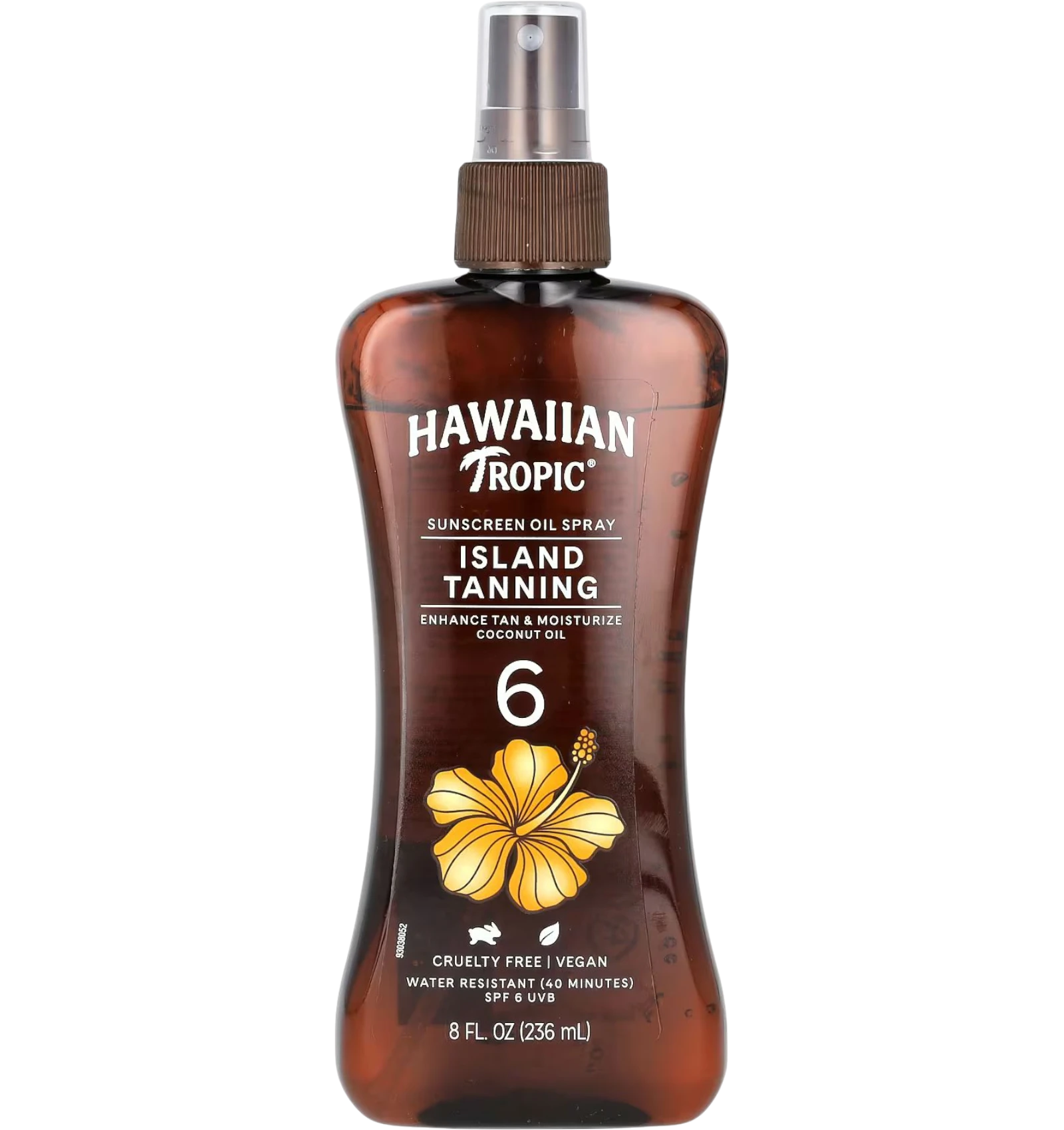 Hawaiian Tropic Island tanning oil spray sunscreen SPF6 236ml